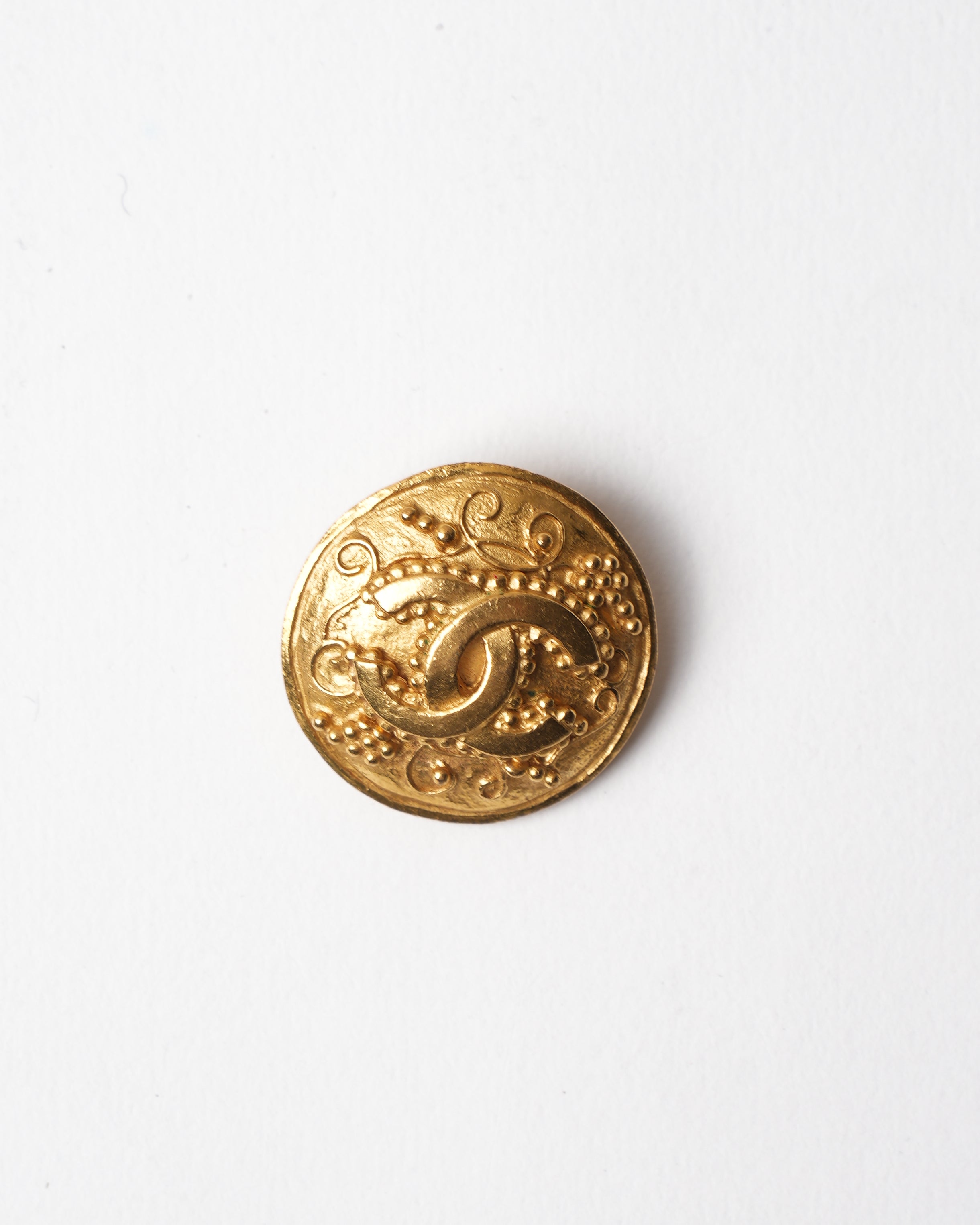 Vintage Chanel Gold Plated 1996 Earring