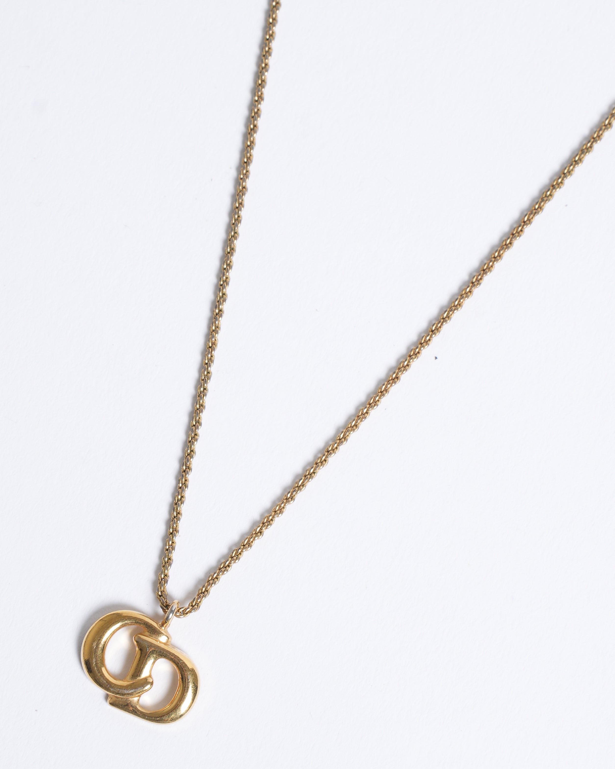 Vintage Christian Dior Made In Germany Gold Plated Necklace