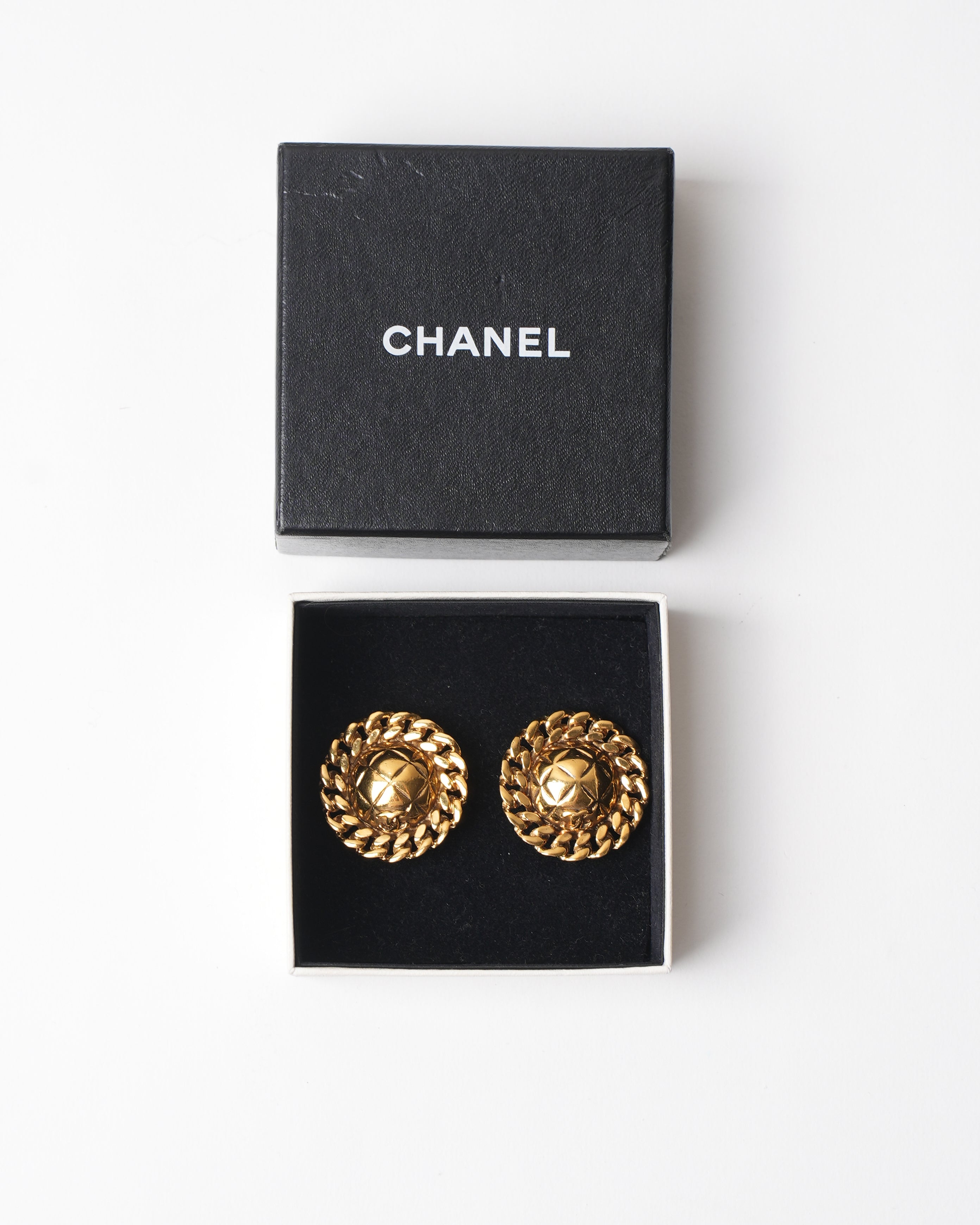 Vintage Chanel Gold Plated since 1990 Earrnig