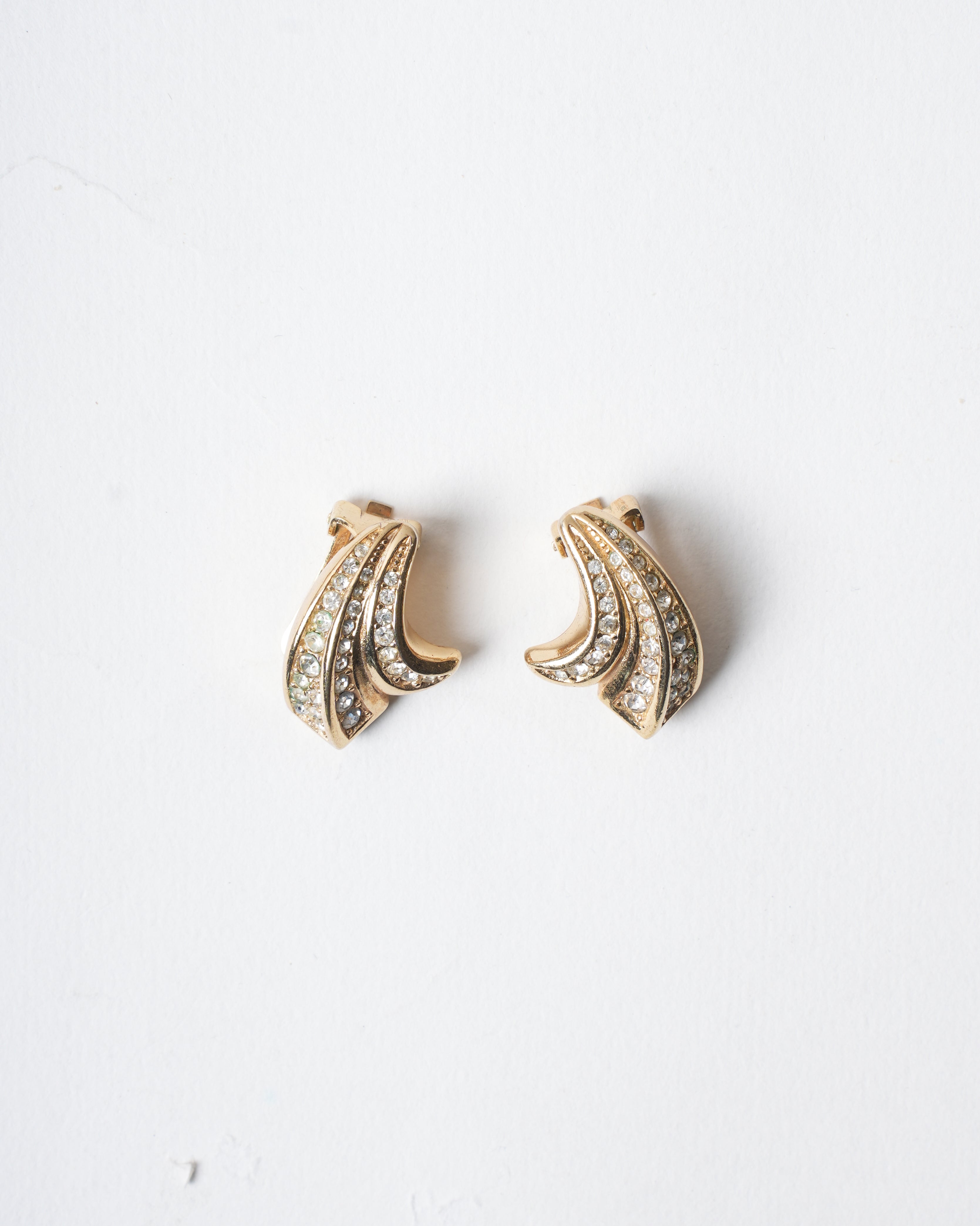 Christian Dior Gold Plated Earrings