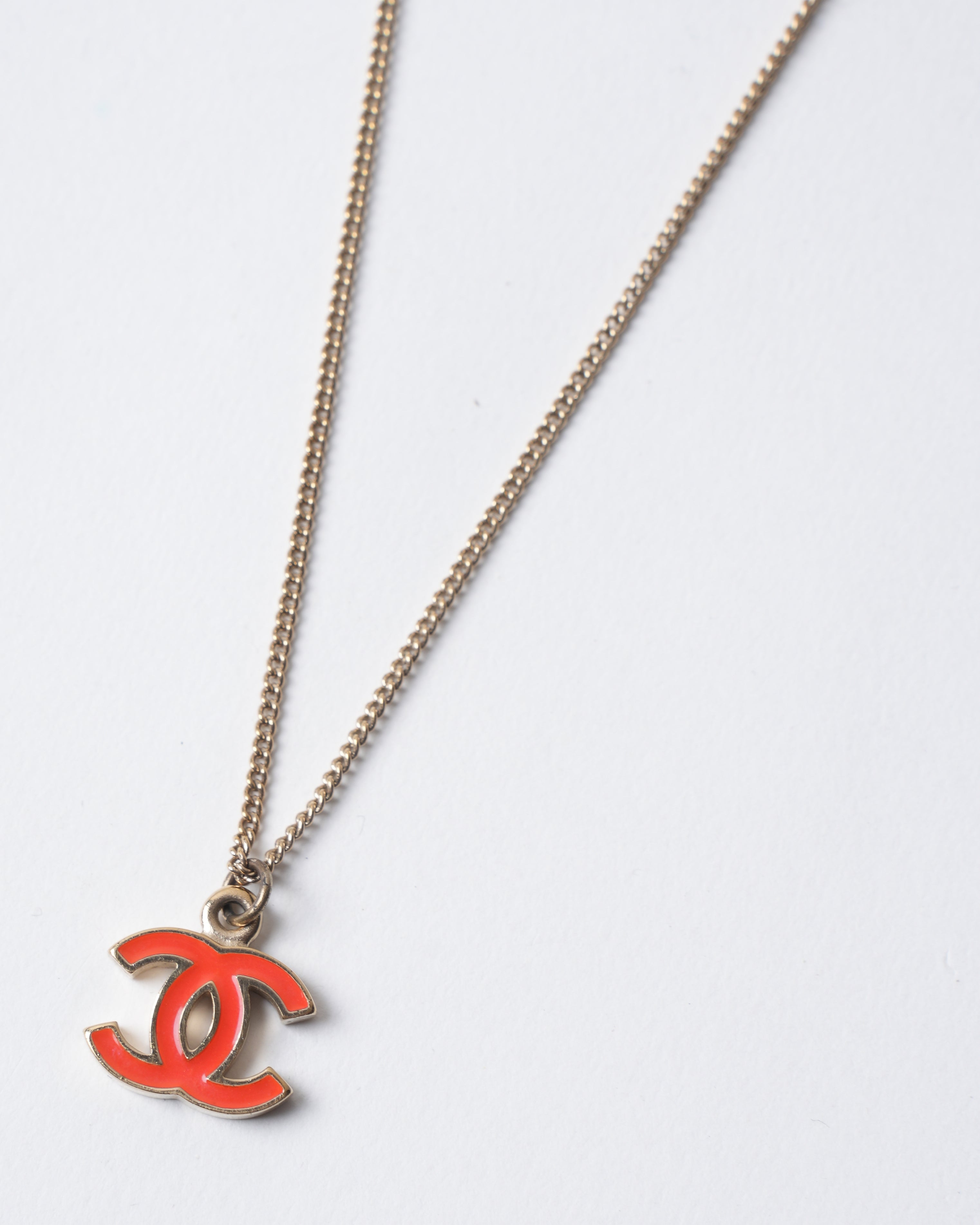 Vintage Chanel Gold Plated Necklace