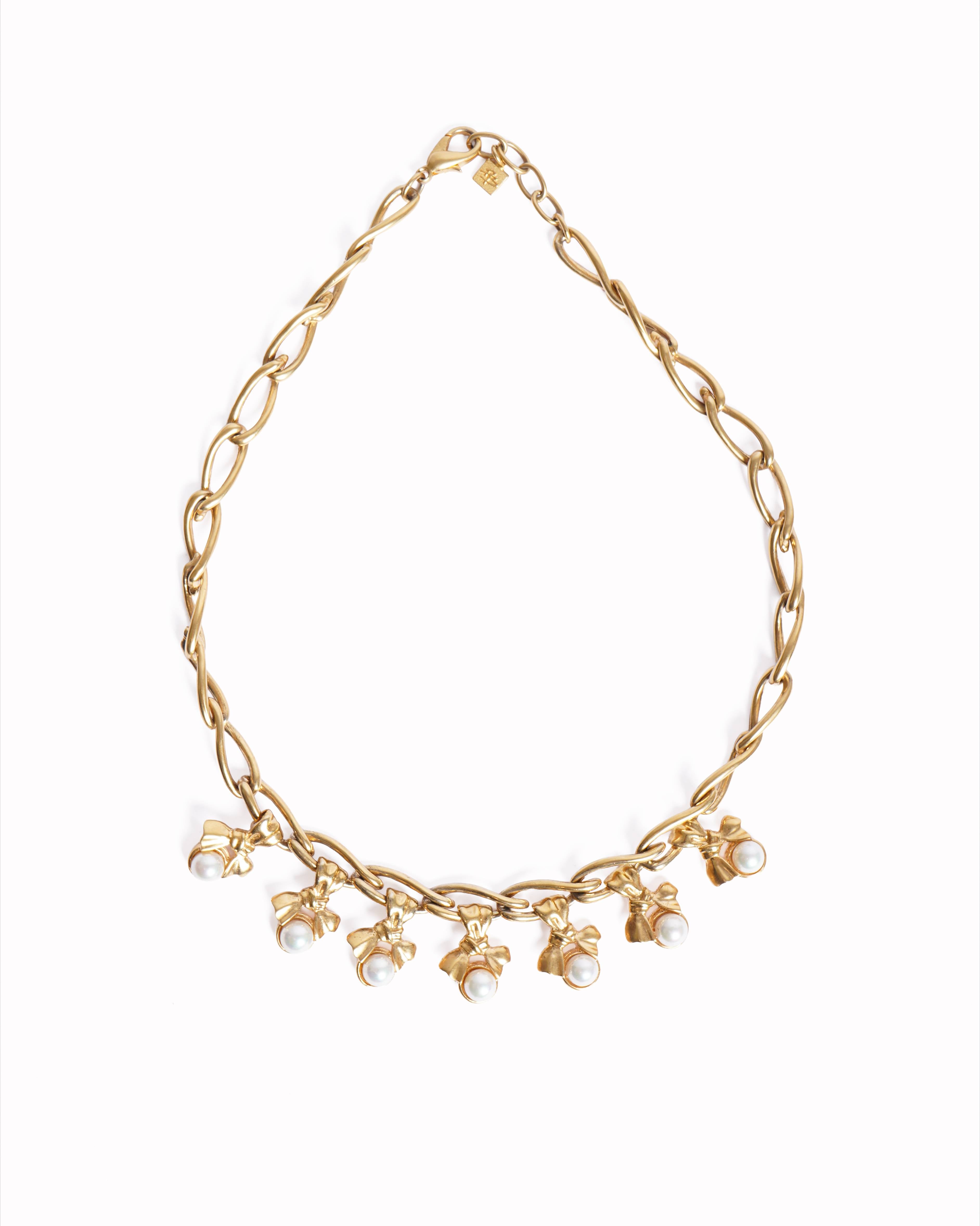 Vintage Balmain Paris Pearl Necklace