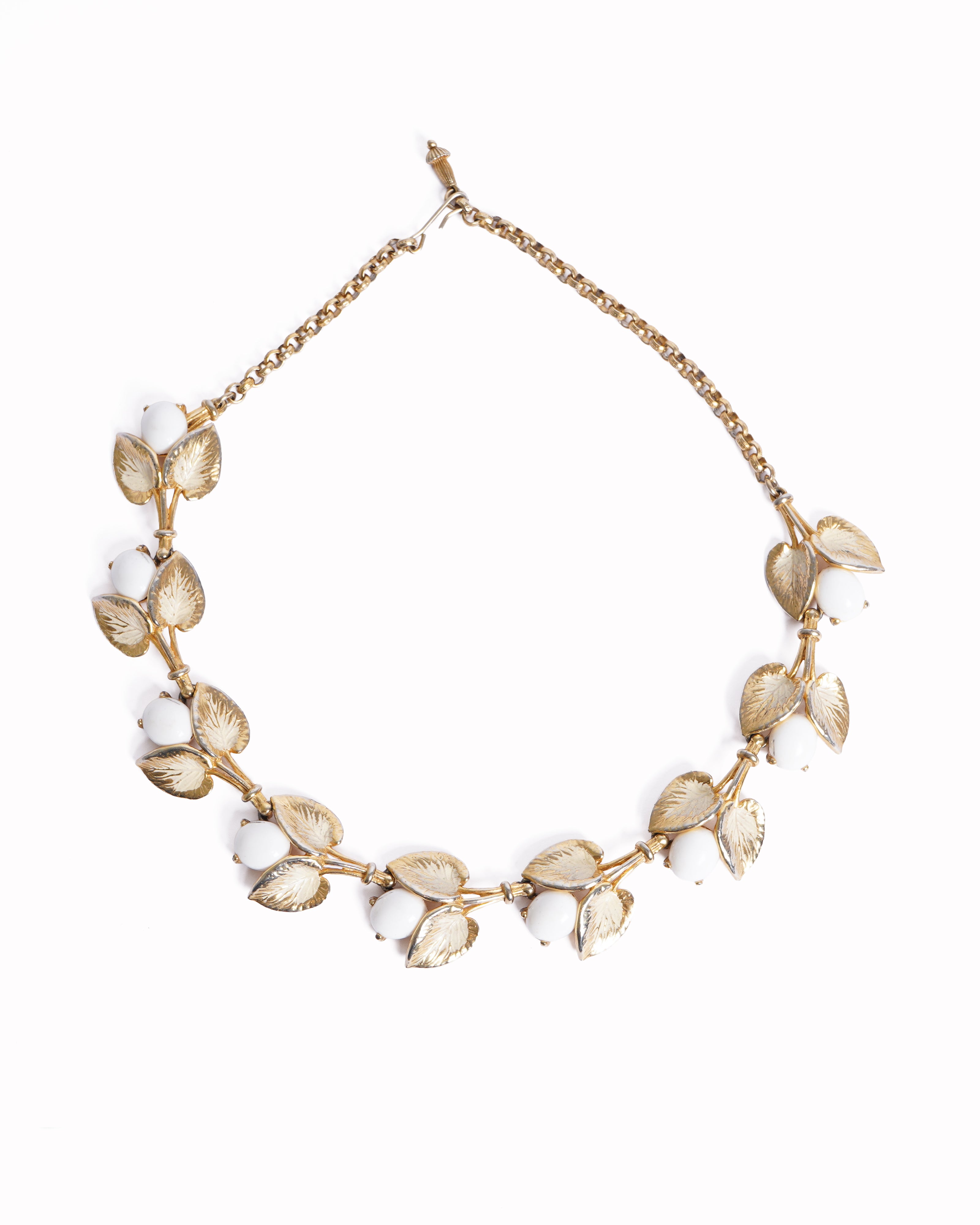 Vintage Schiaparelli Gold Plated 1960's Made In France Necklace