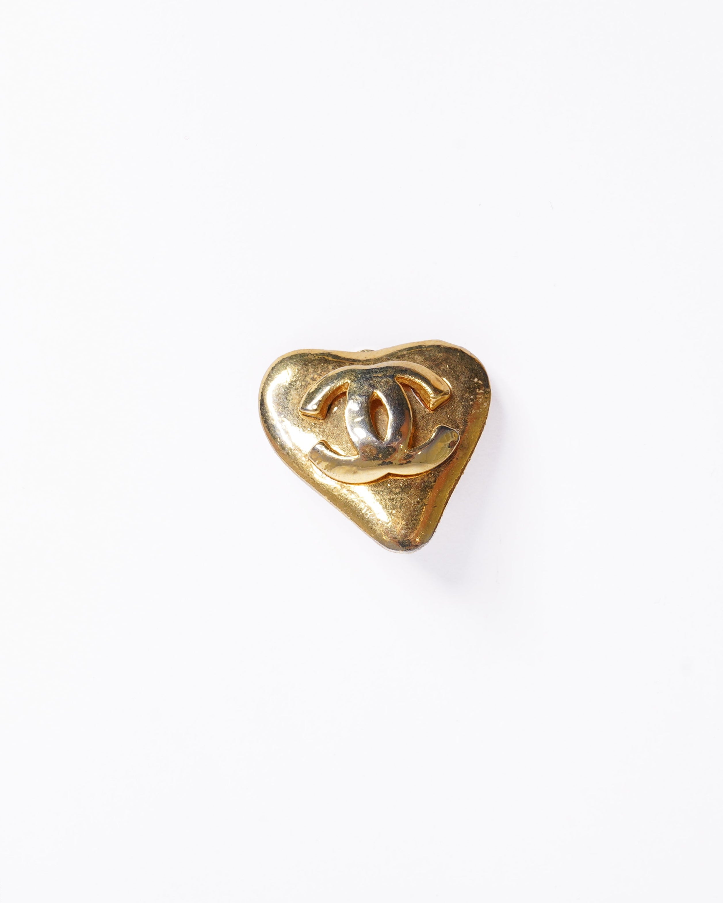 Vinatge Chanel 1997 Gold Plated Earring Made In France