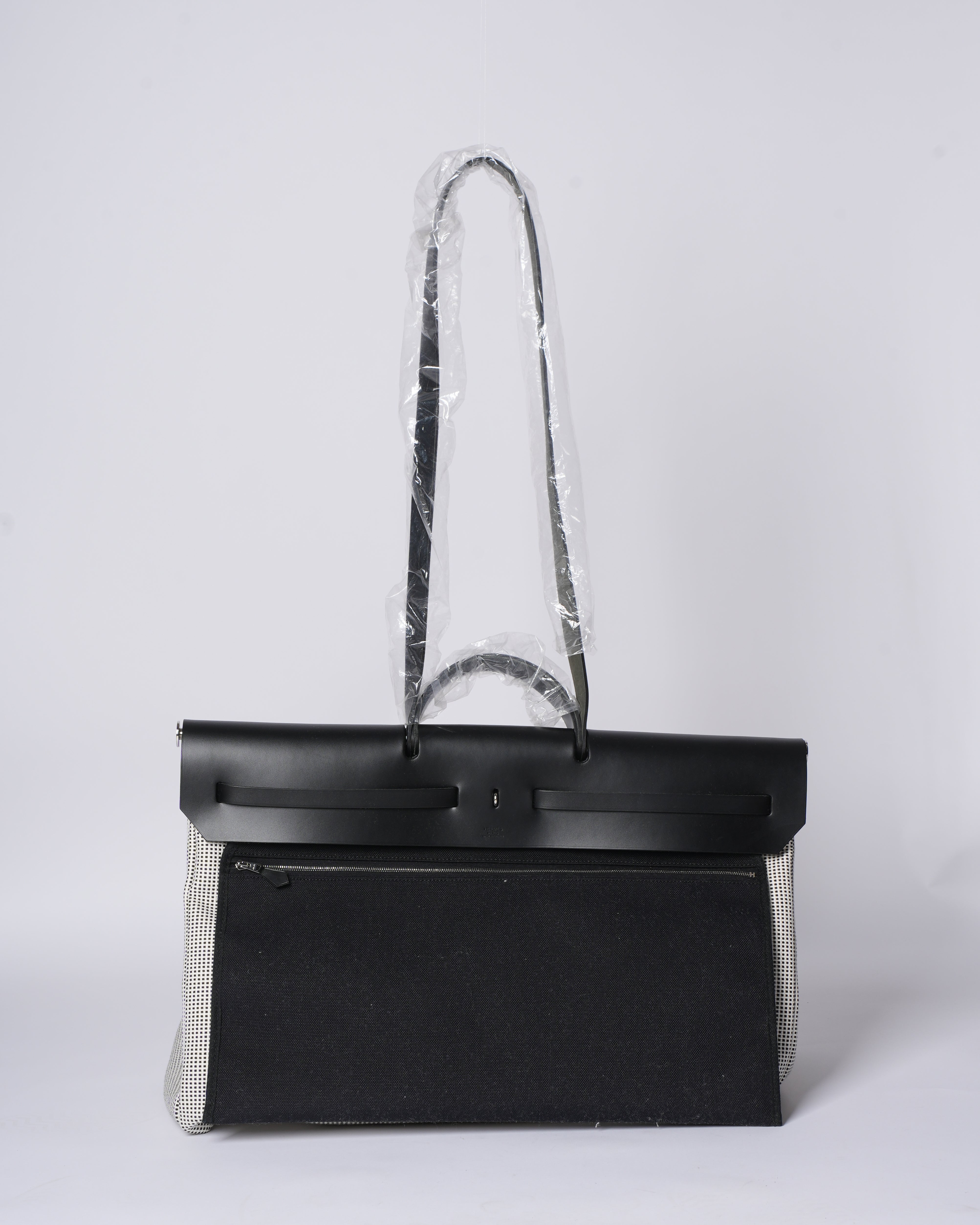 New Hermes (Herbag50 )Zip cabin Noir Bag
