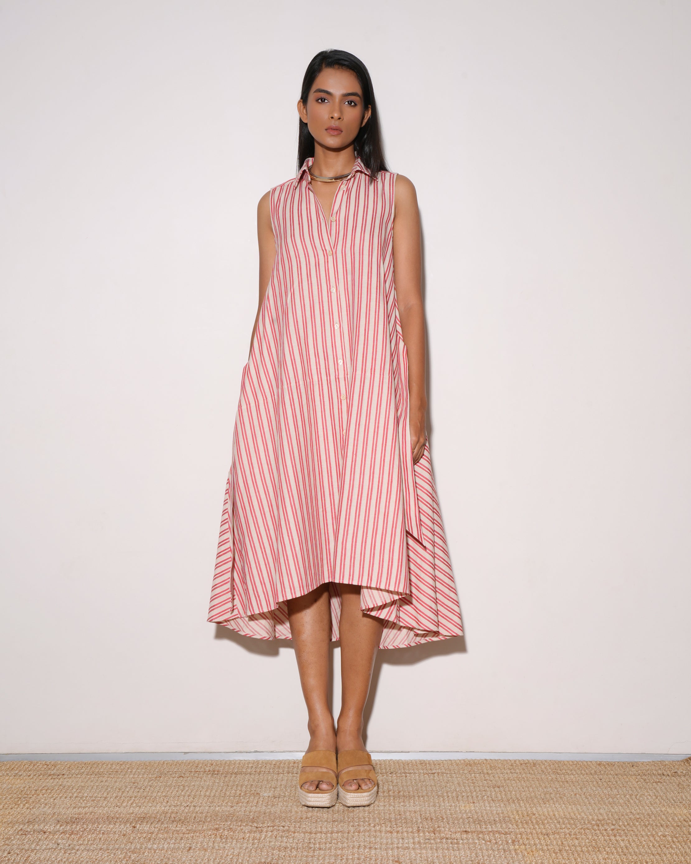 Palmer//Harding Striped Oversized Dress