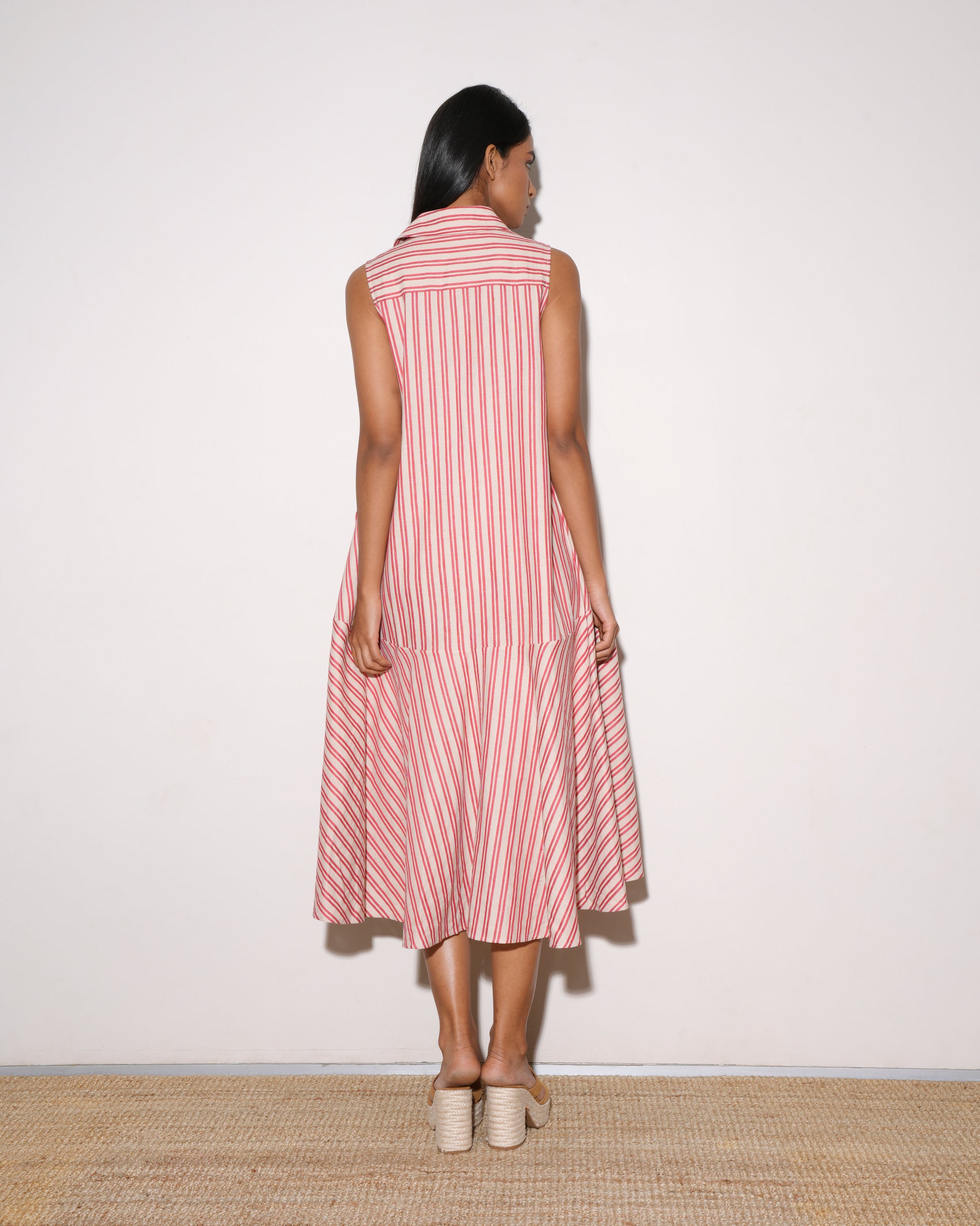 Palmer//Harding Striped Oversized Dress