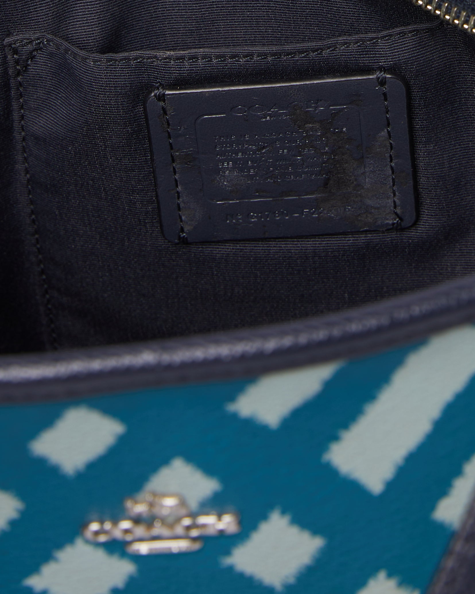 Coach Green Tote