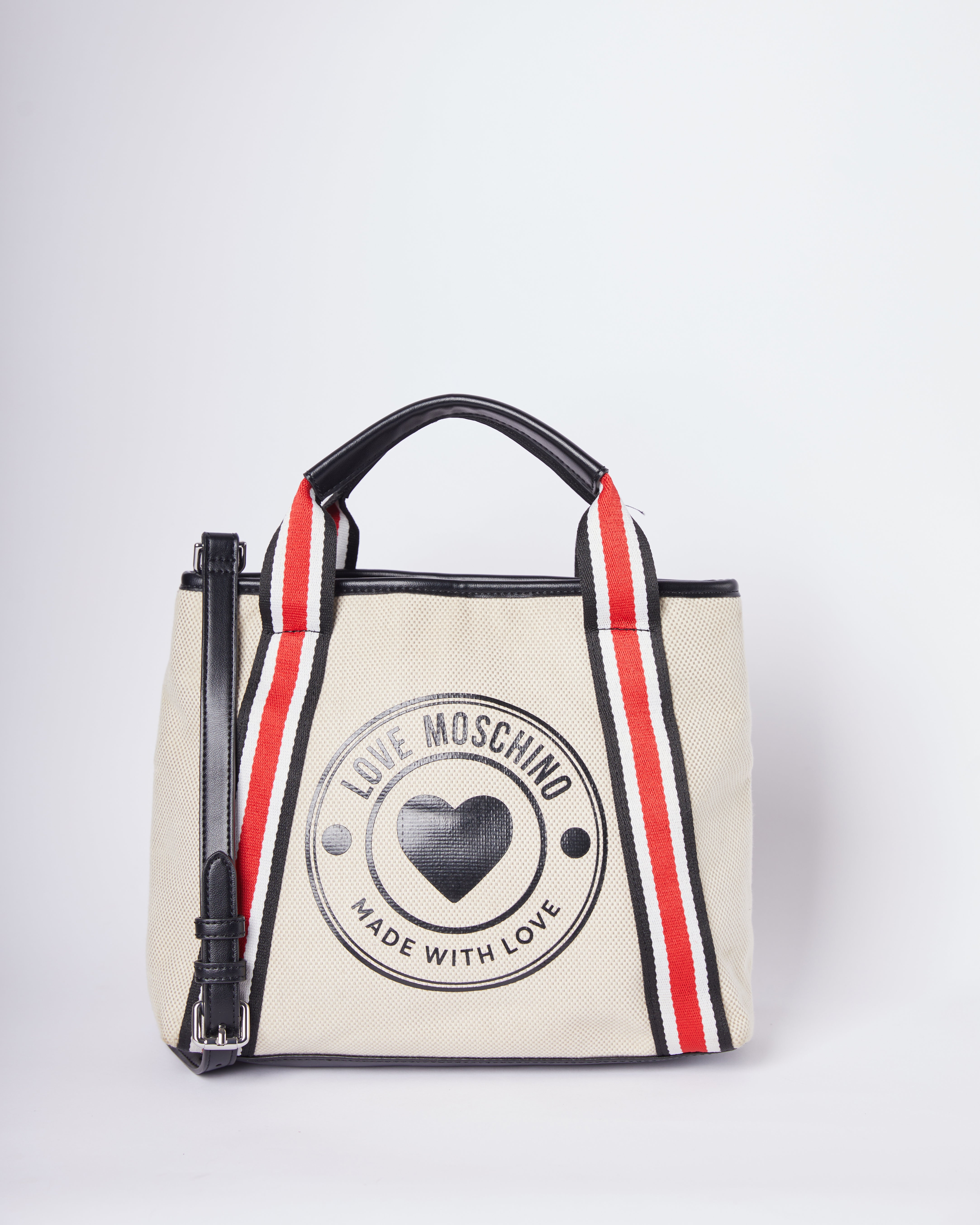 Love Moschino Canvas Tote Bag