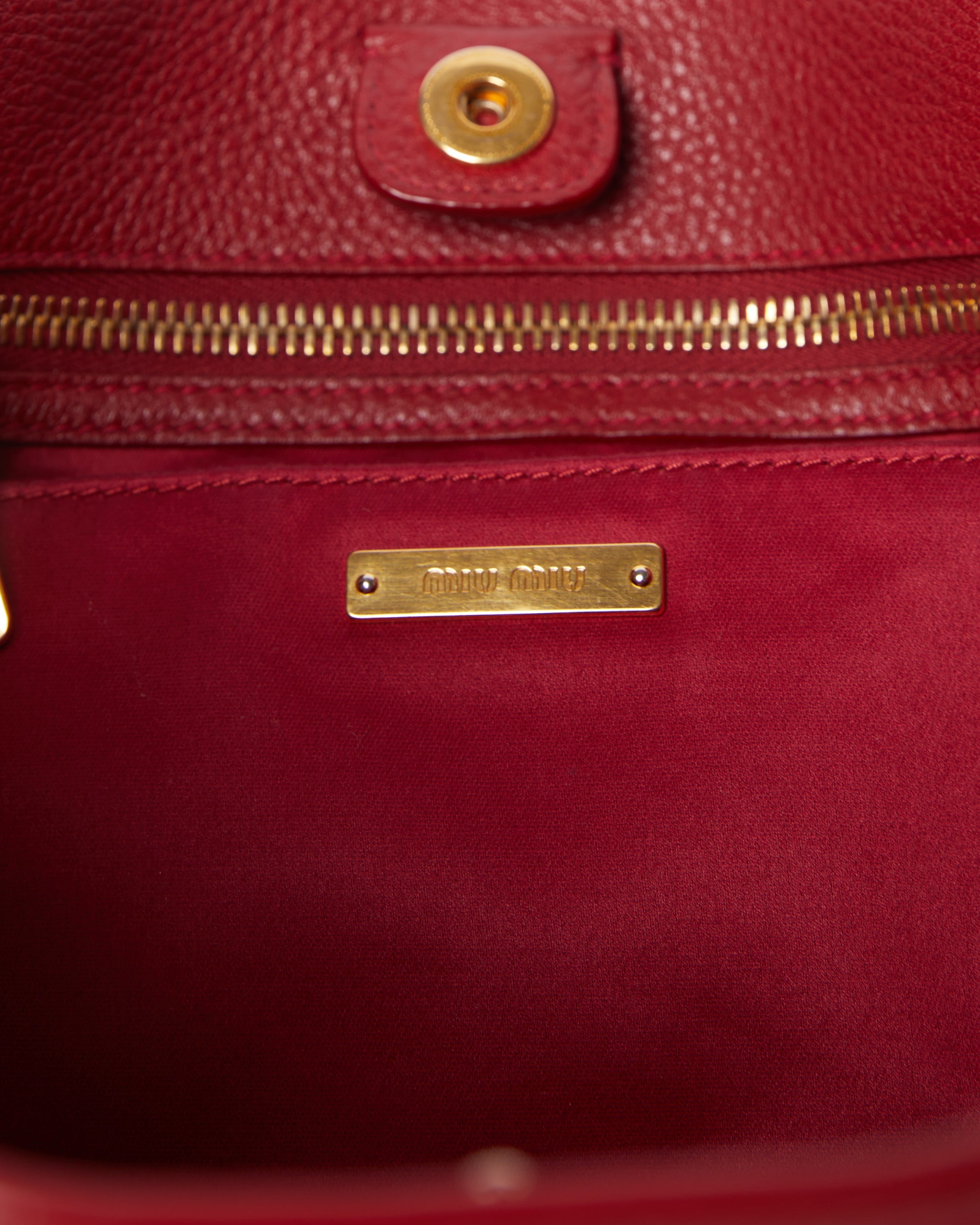 Miu Miu Crossbody +Top handle Red Bag