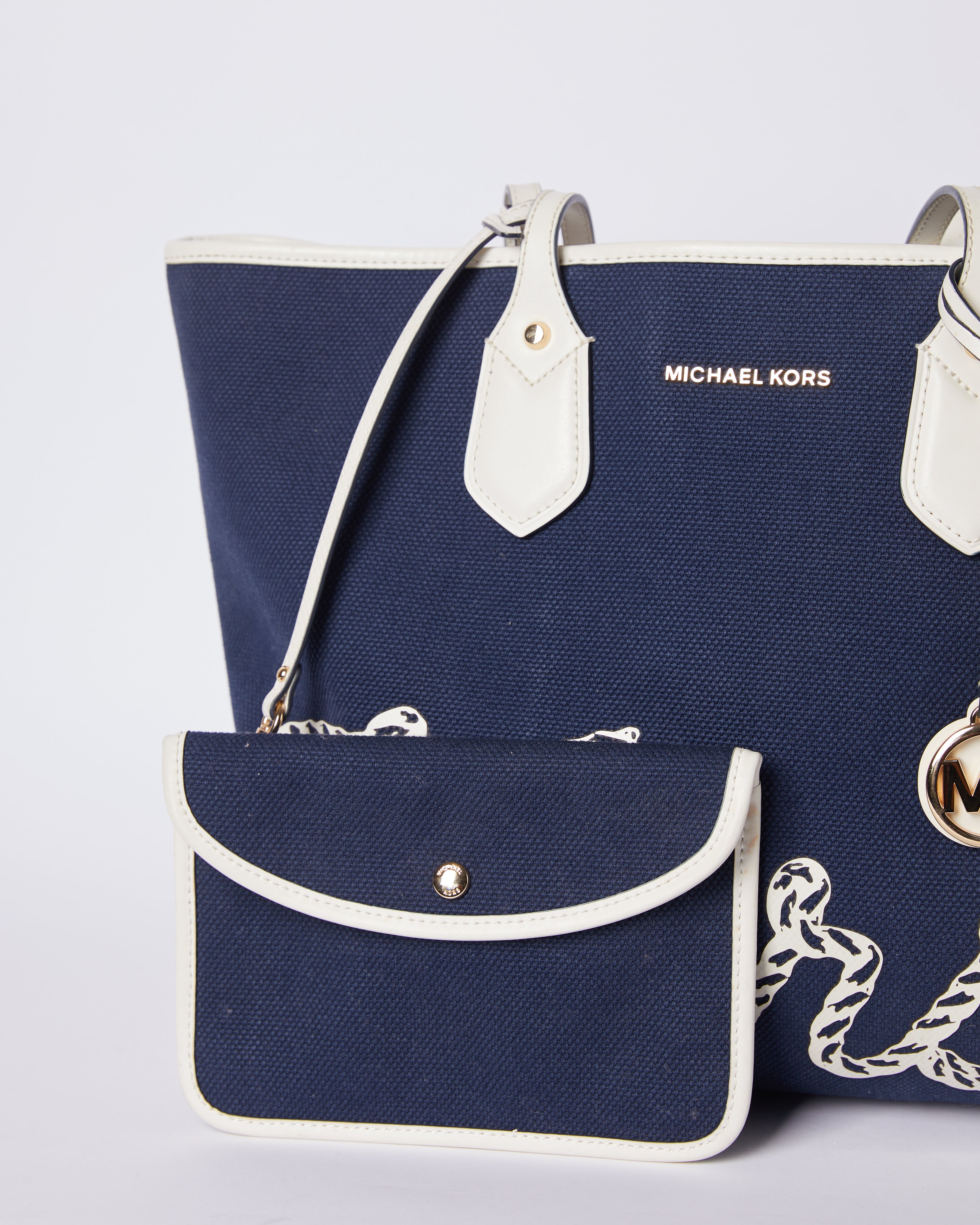 Michael Kors Eva Printed Tote Bag