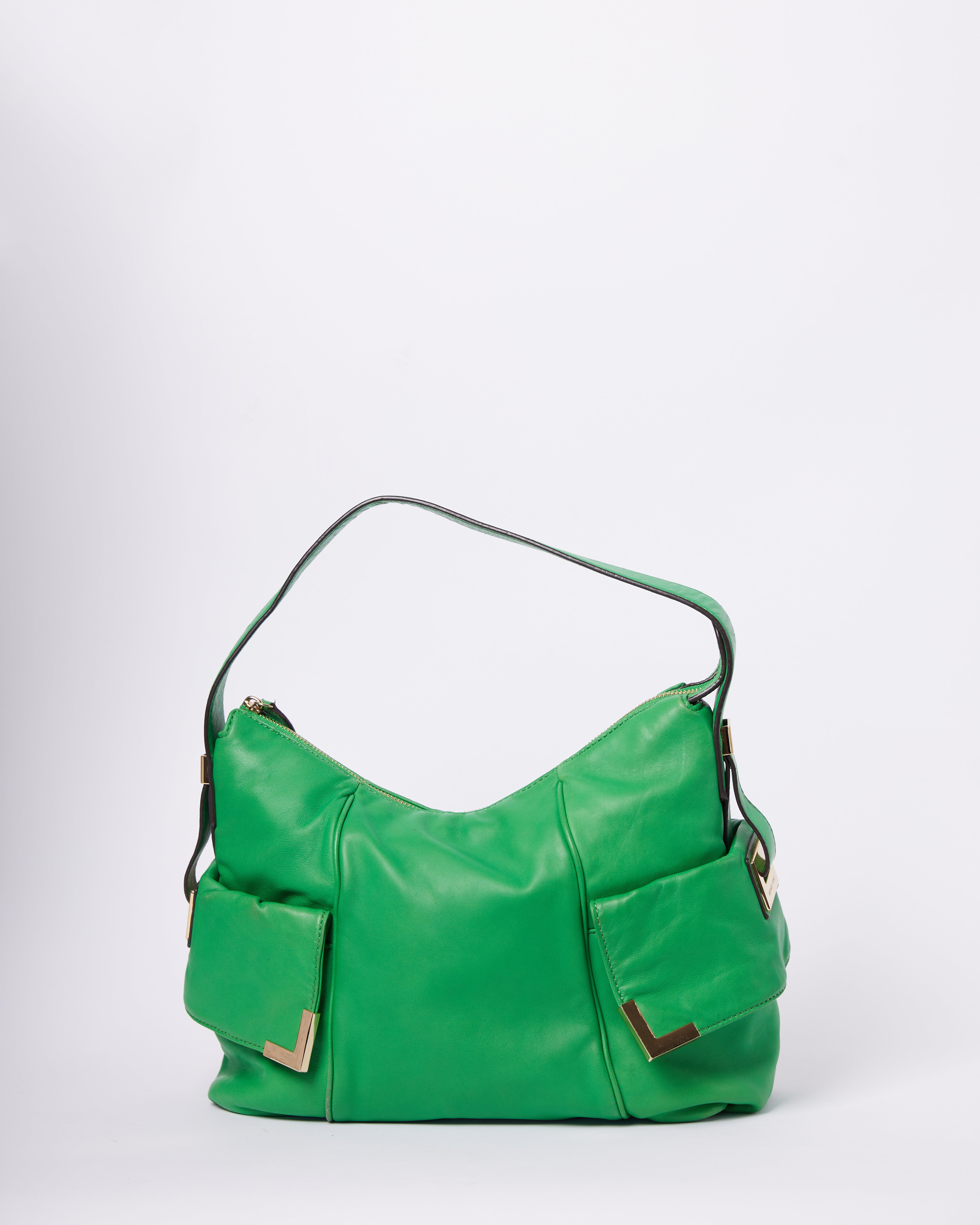 MK Green Leather Handbag