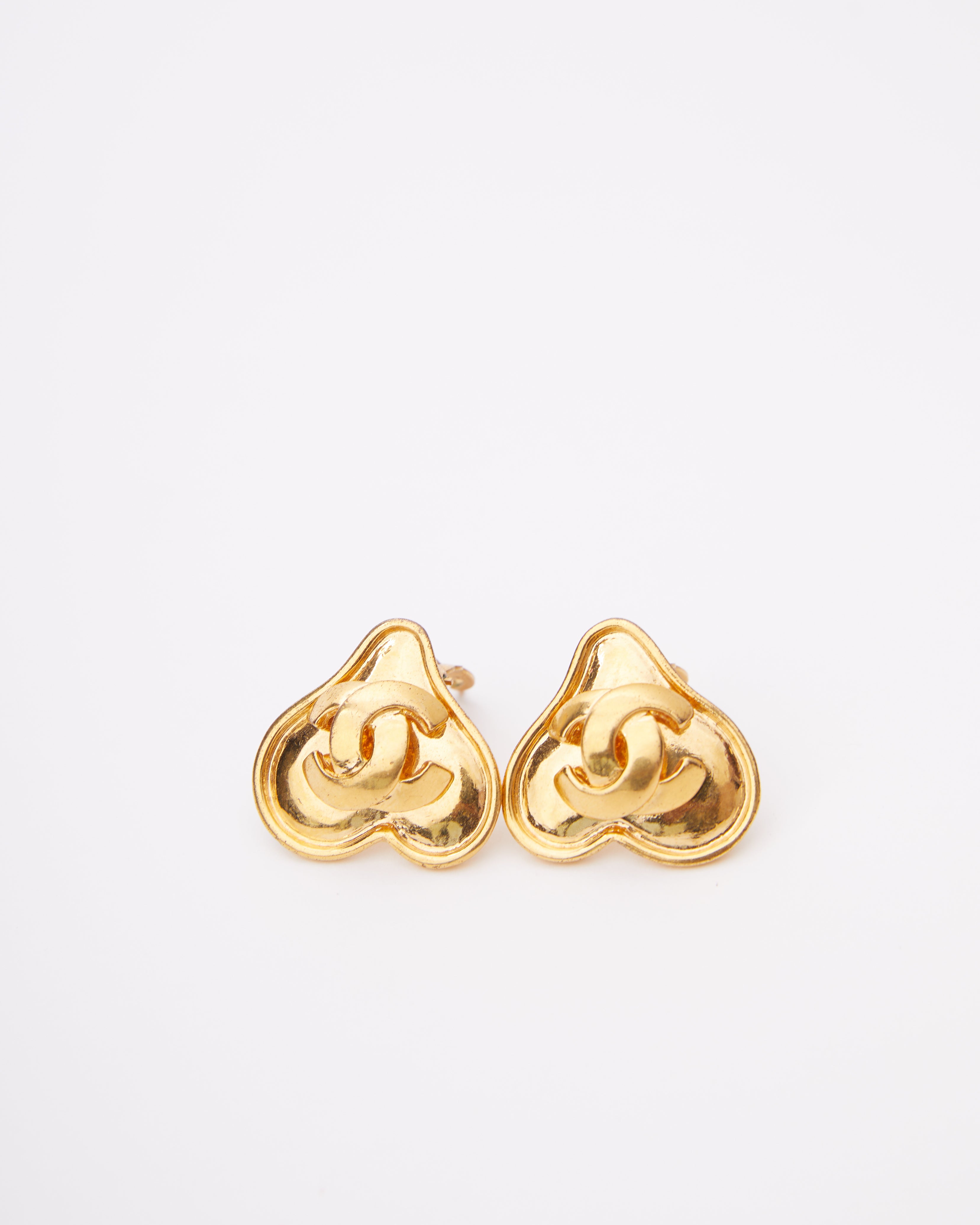 Chanel Heart Earing