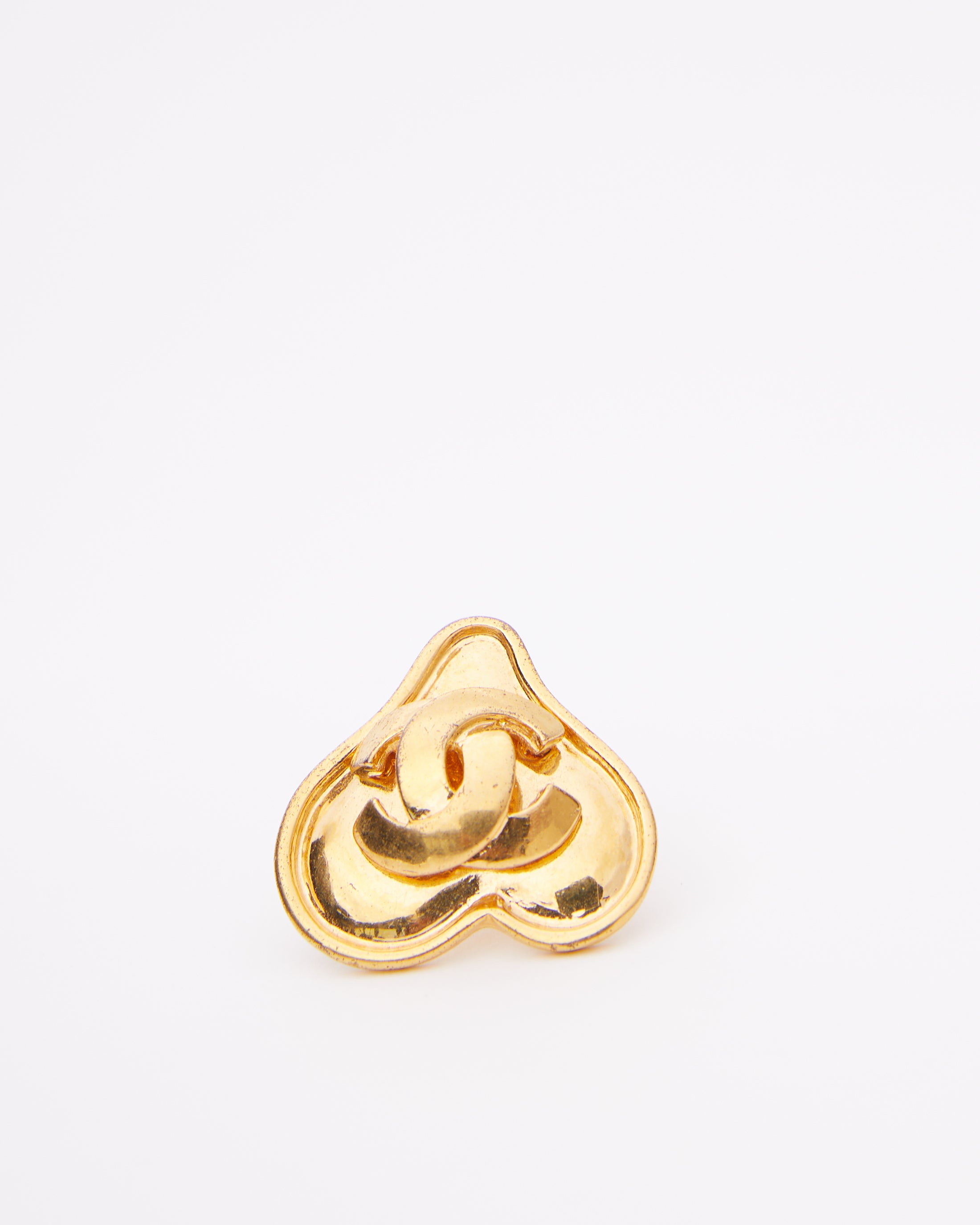 Chanel Heart Earing