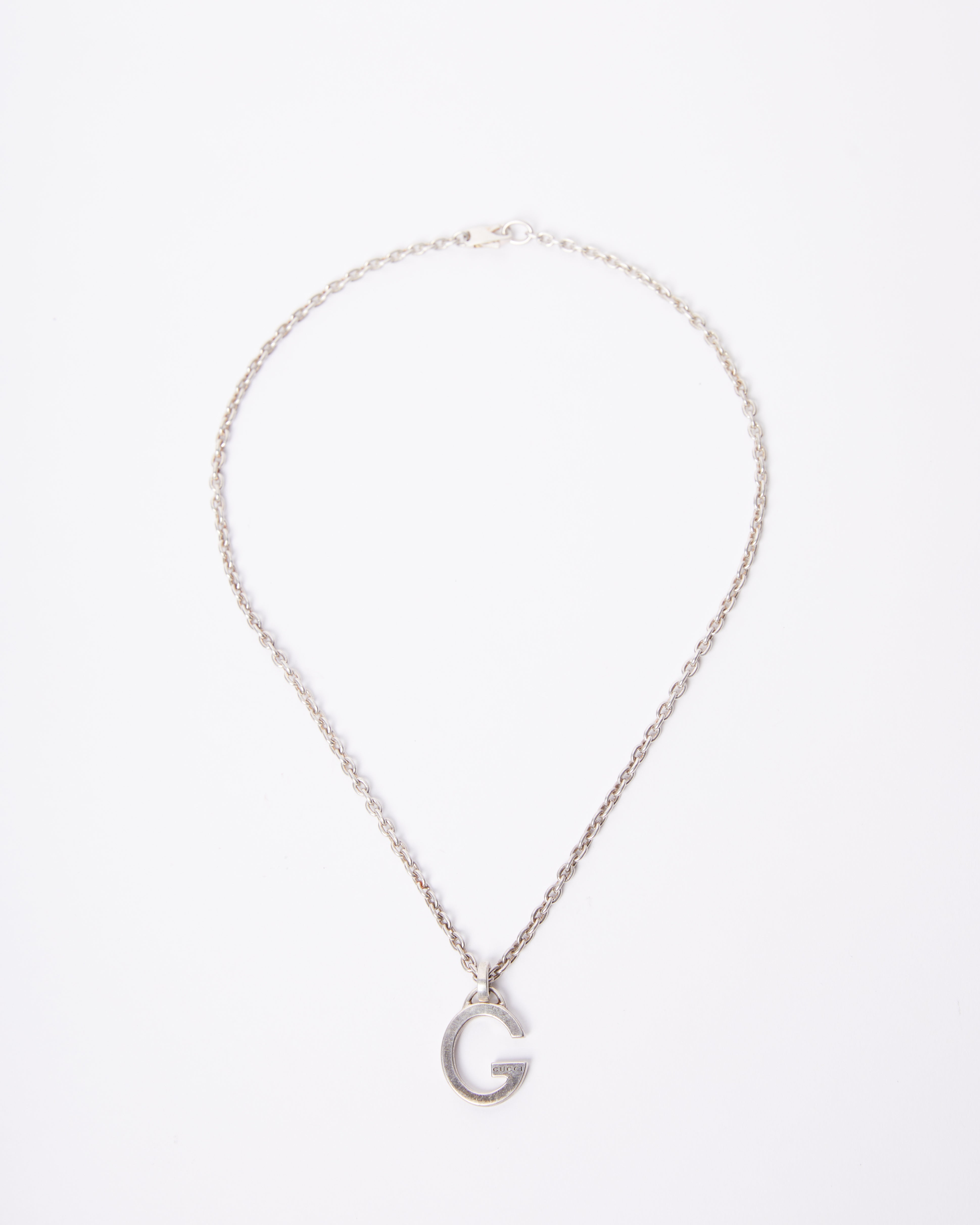 Vintage Gucci Silver Necklace