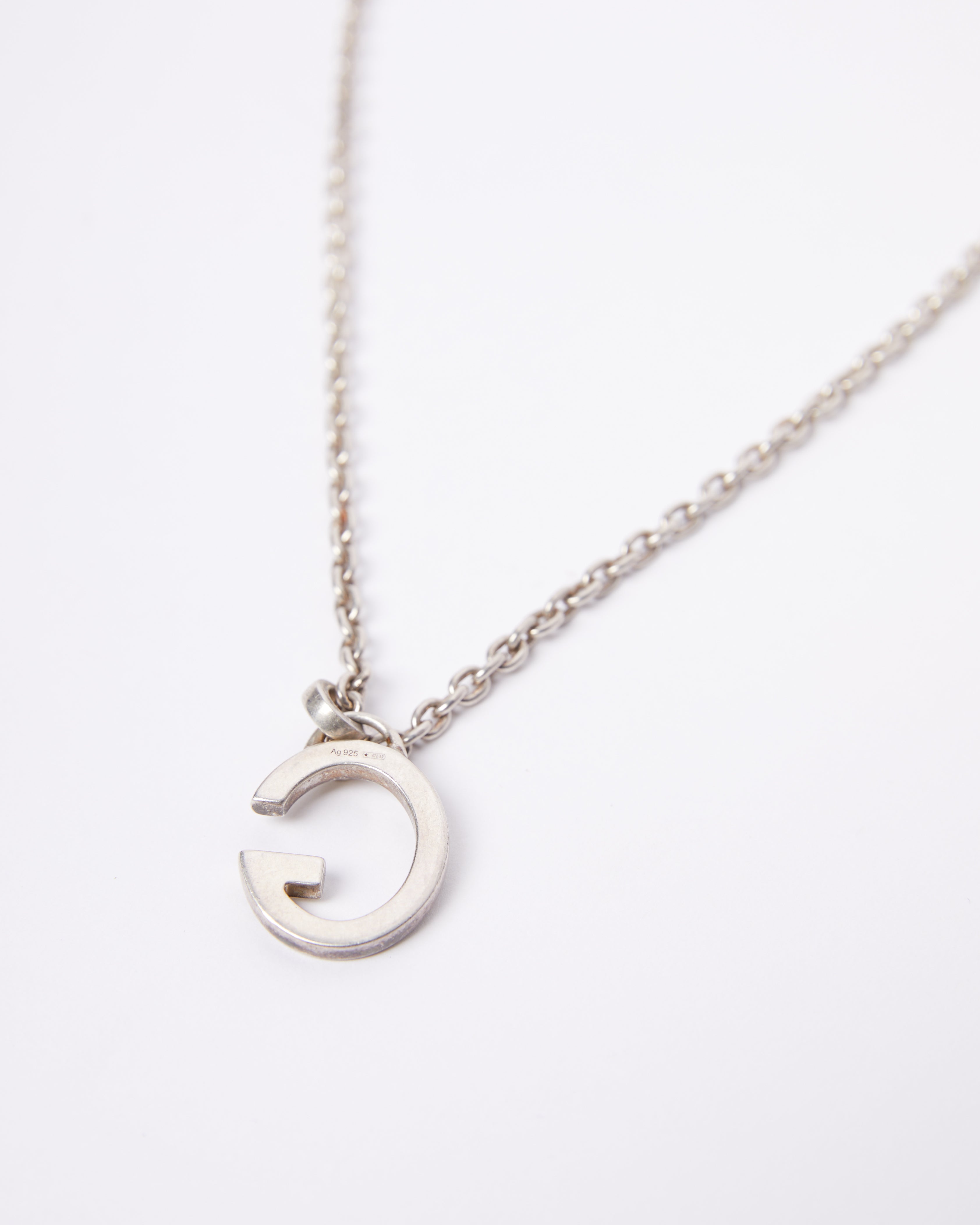 Vintage Gucci Silver Necklace