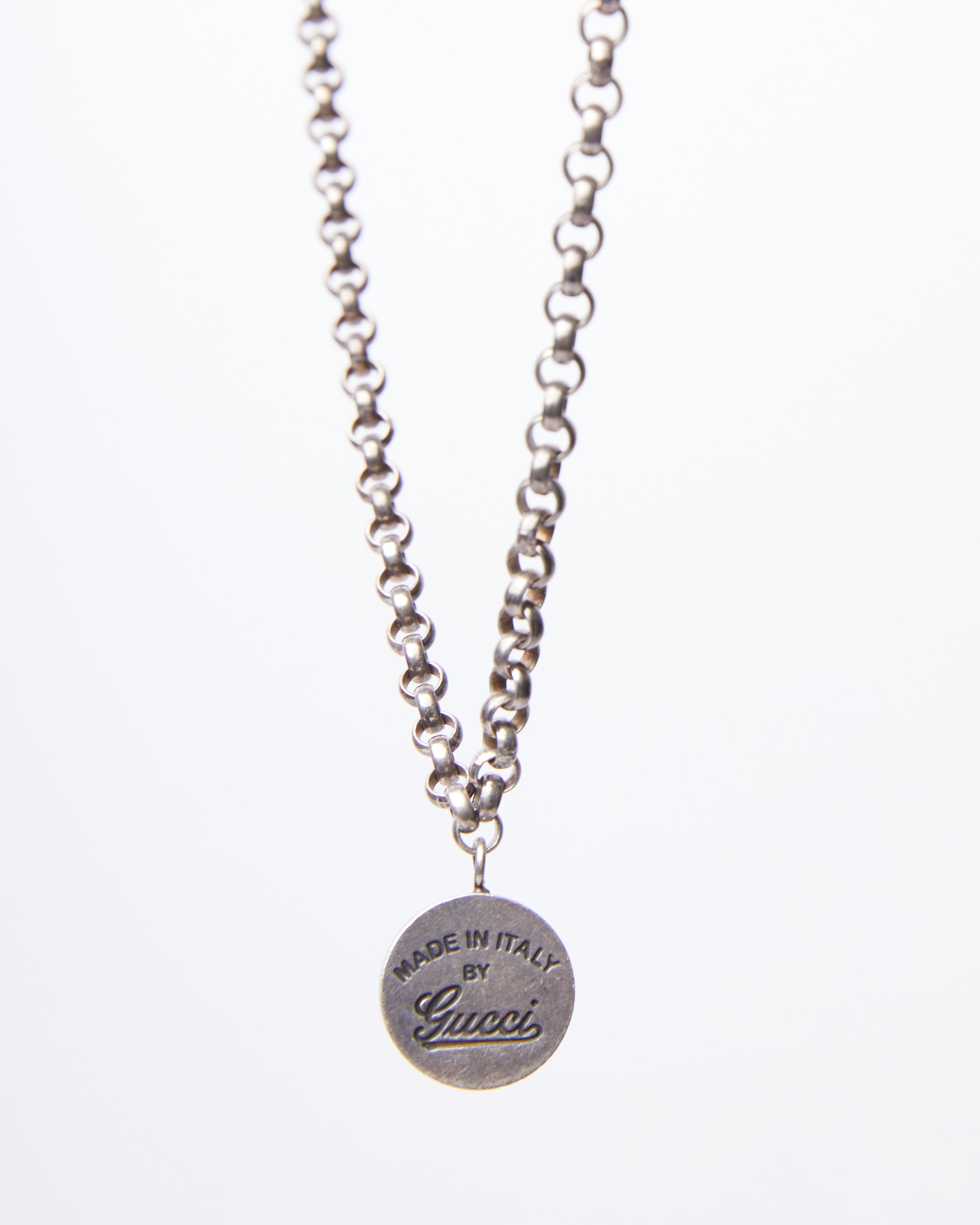 Vintage Gucci Silver Necklace