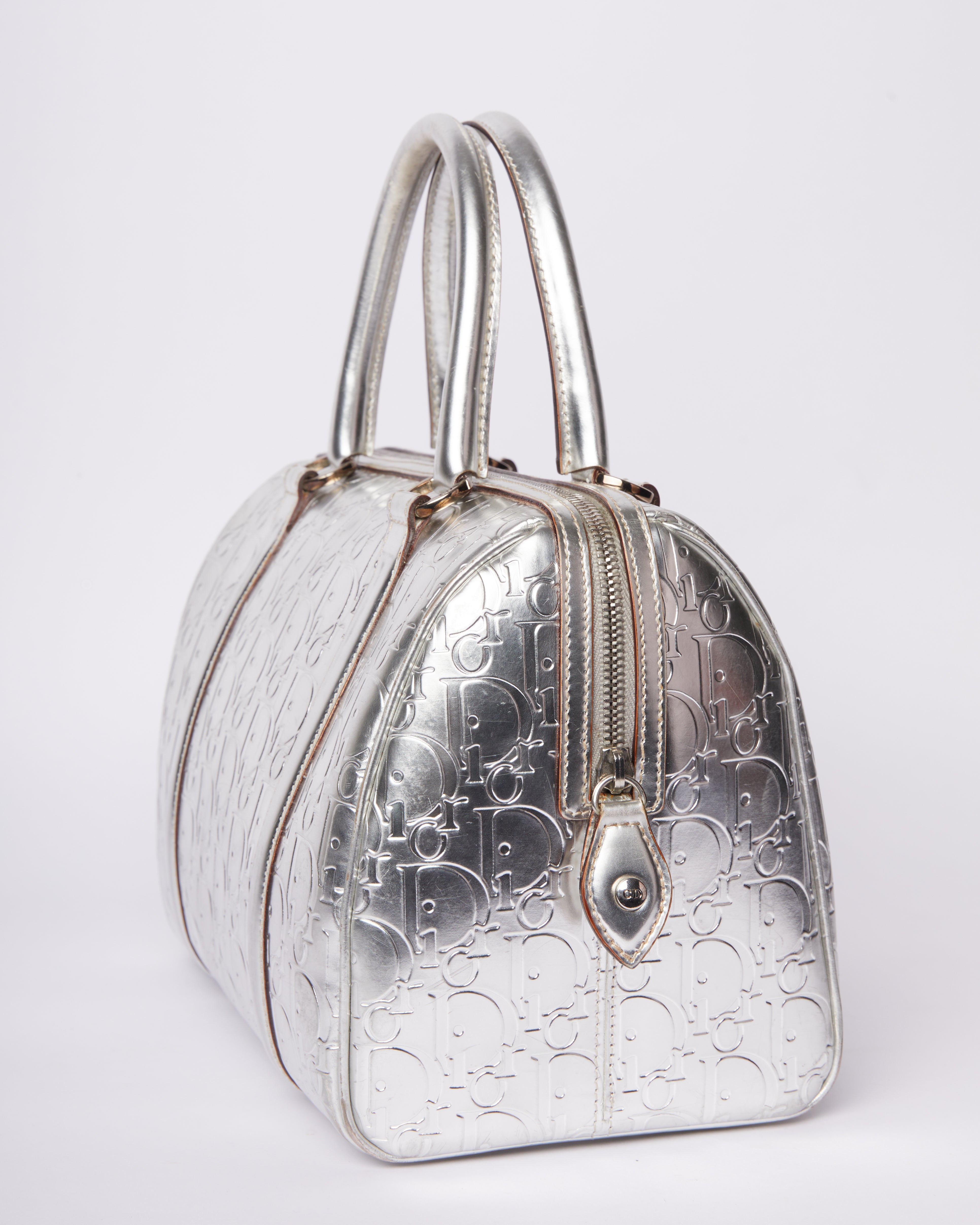 Dior Bowling Leather Handbag