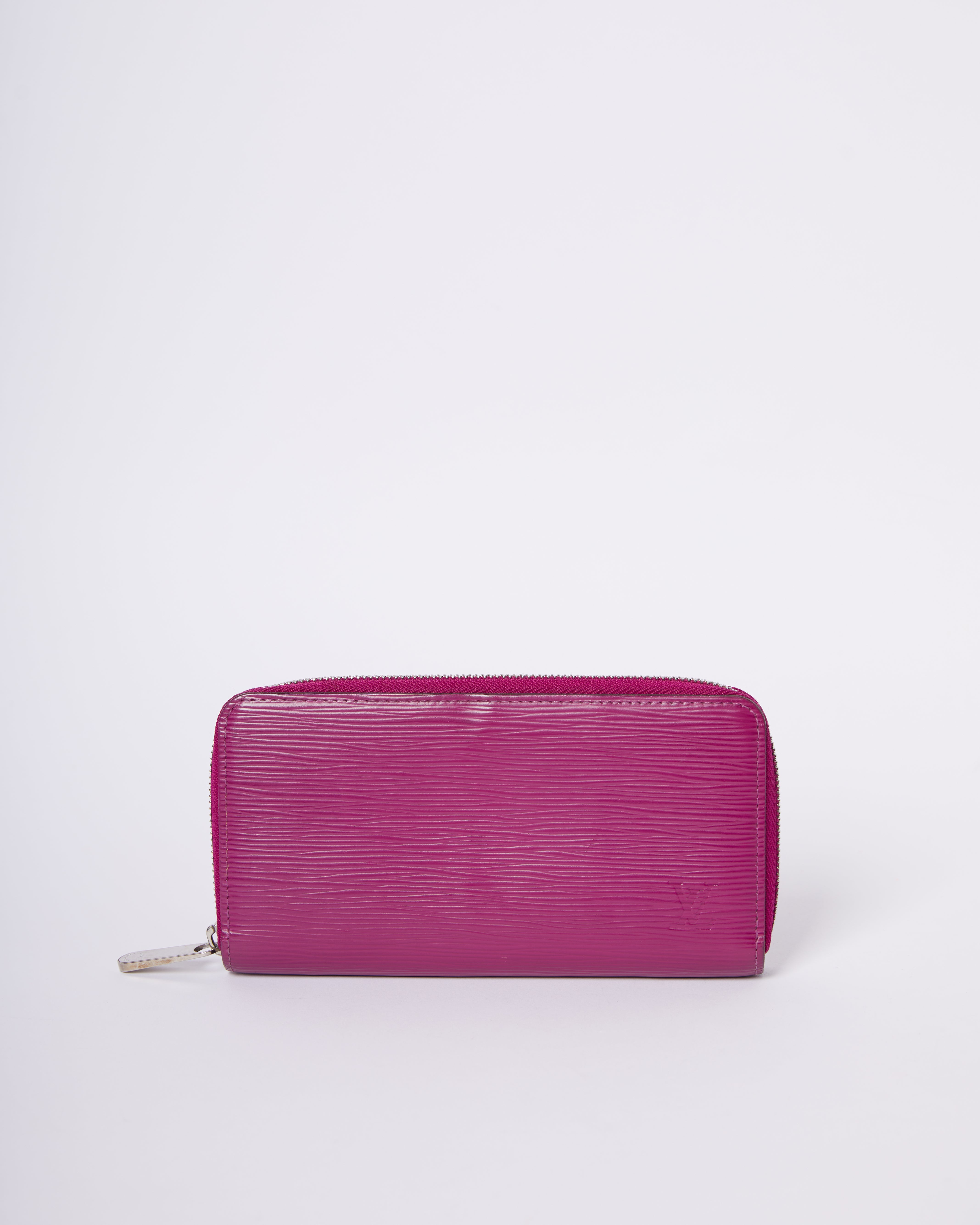 Louis Vuitton Epi Leather Zip Around Wallet