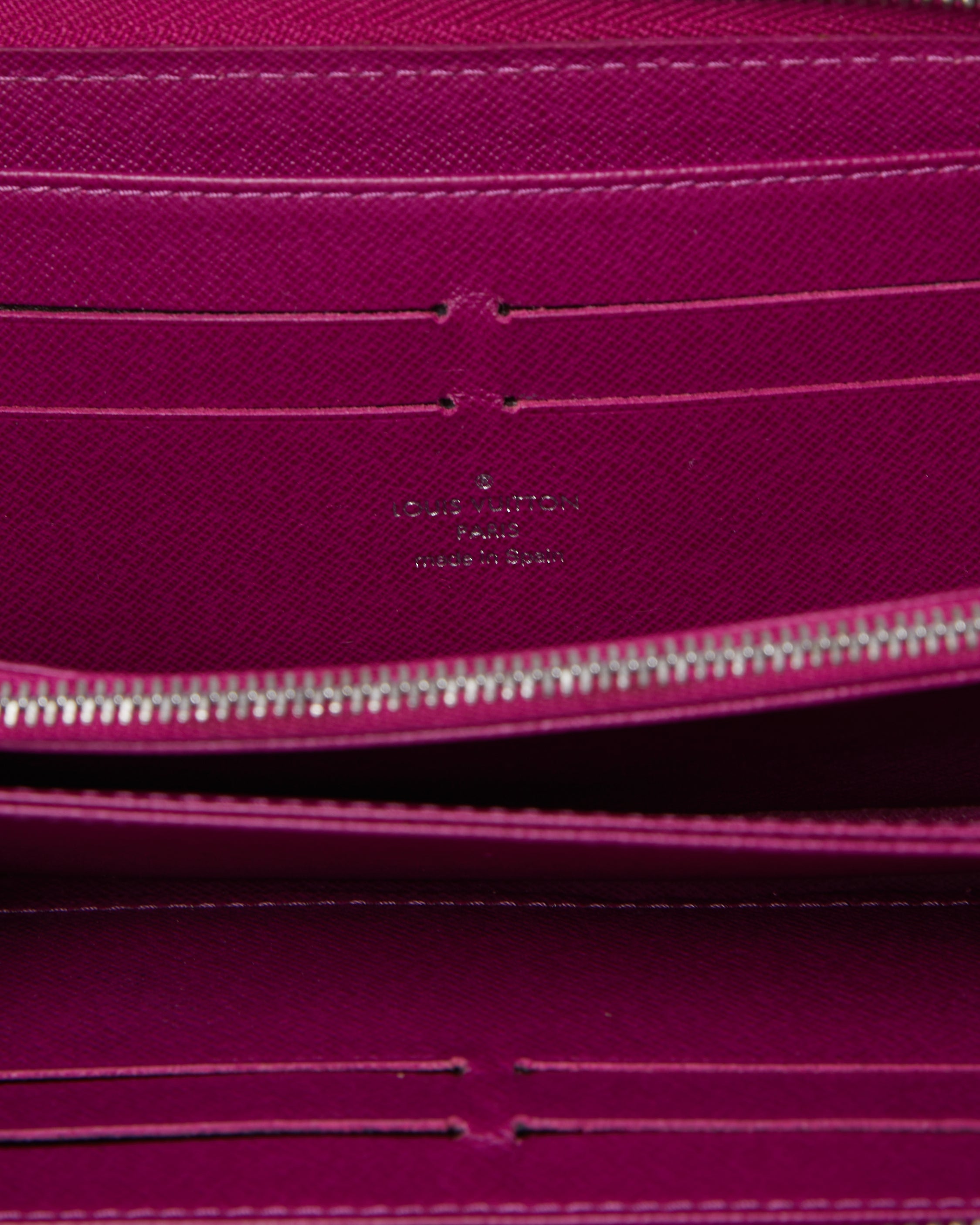 Louis Vuitton Epi Leather Zip Around Wallet