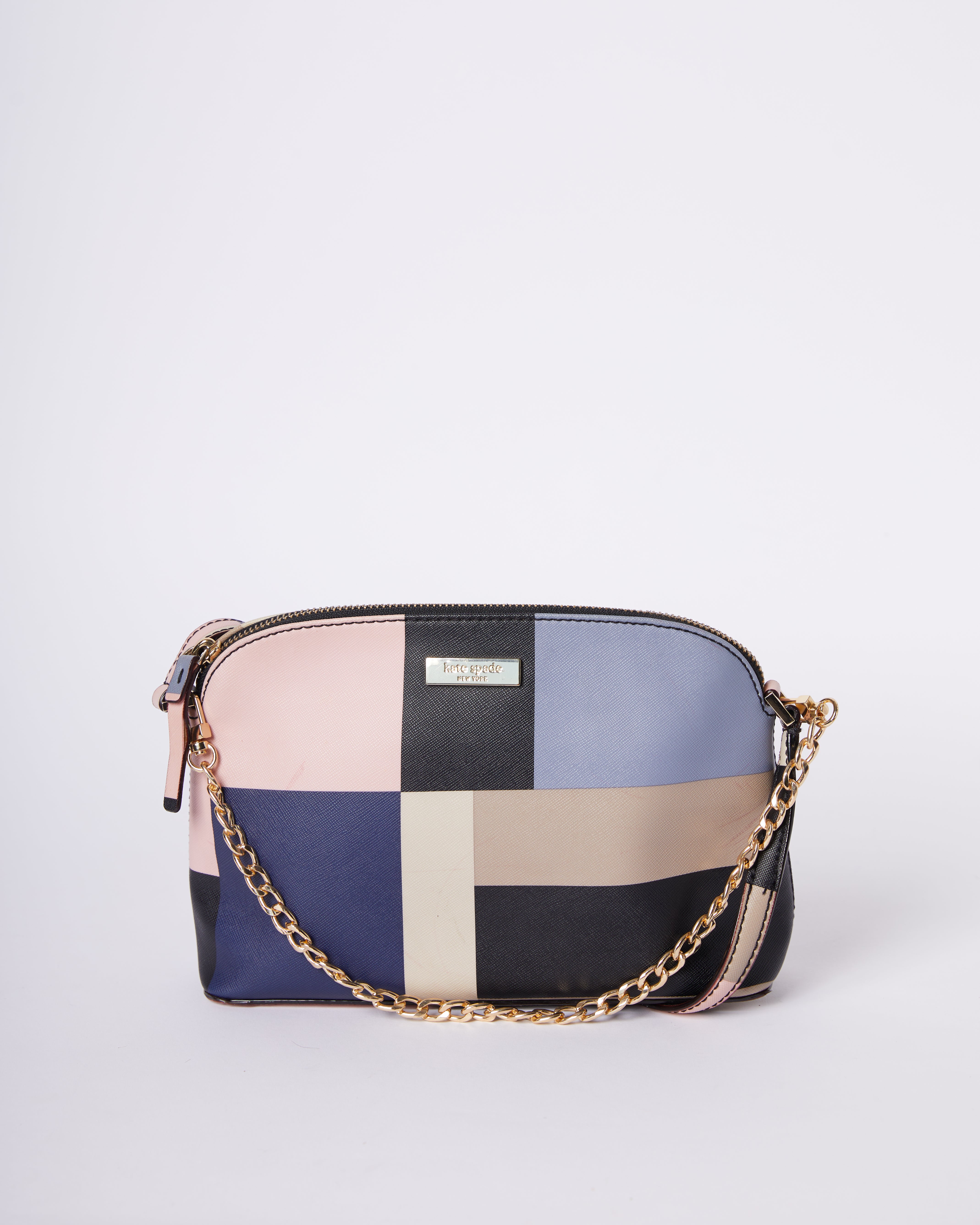 Kate Spade Crossbody In Clock Blocking Detail