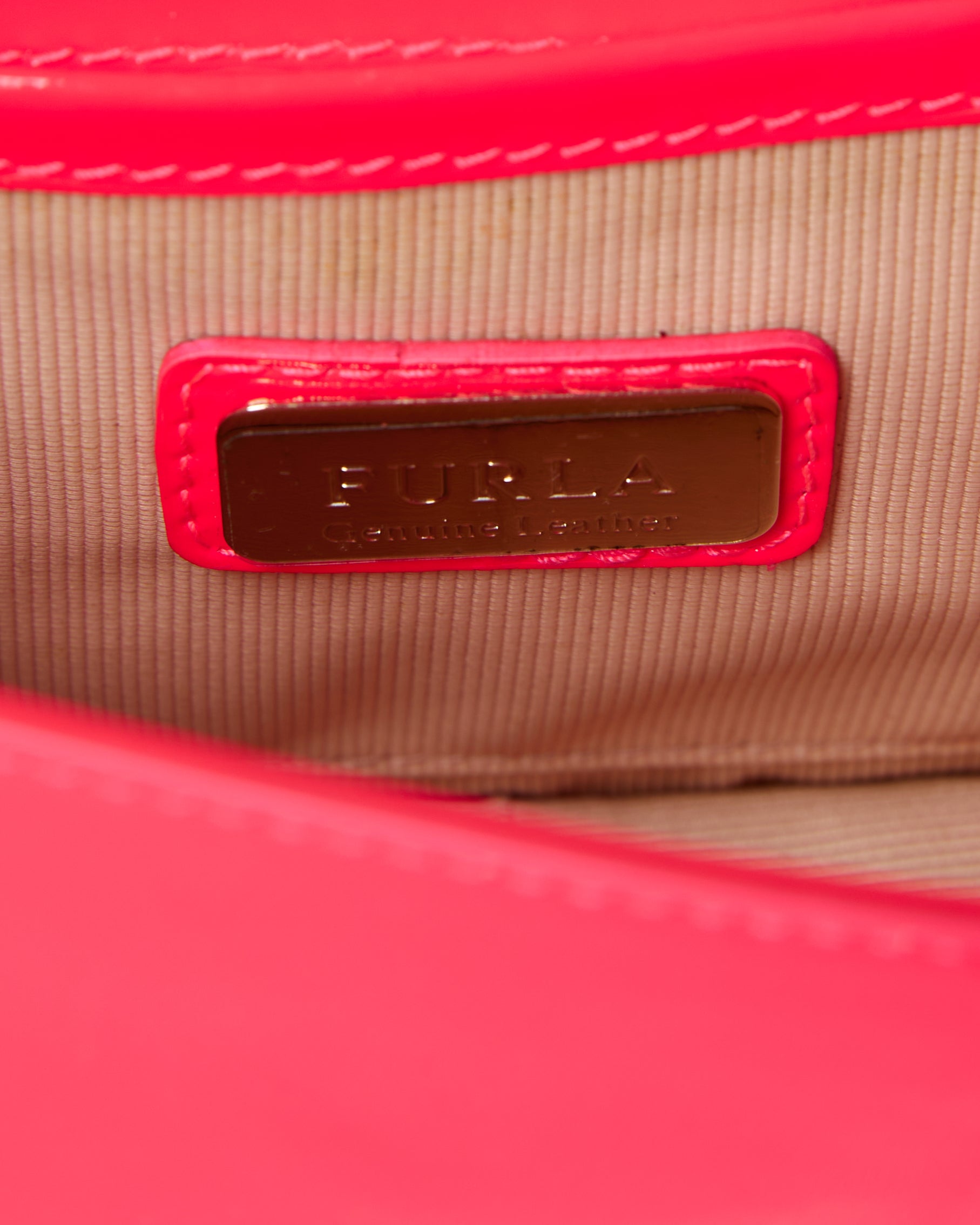 Furla Neon Pink /Orange Bag