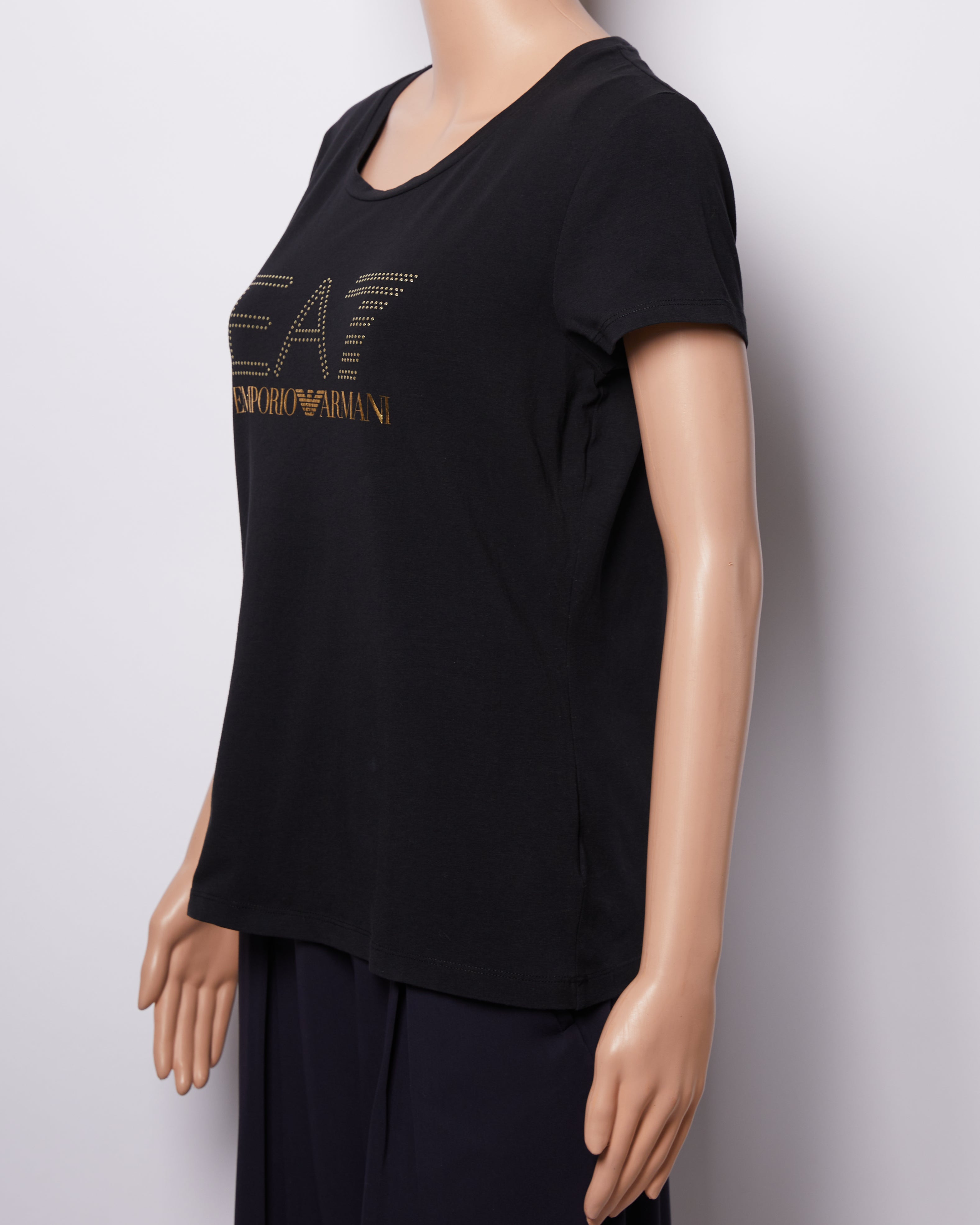 Emporio Armani T-shirt In Navy