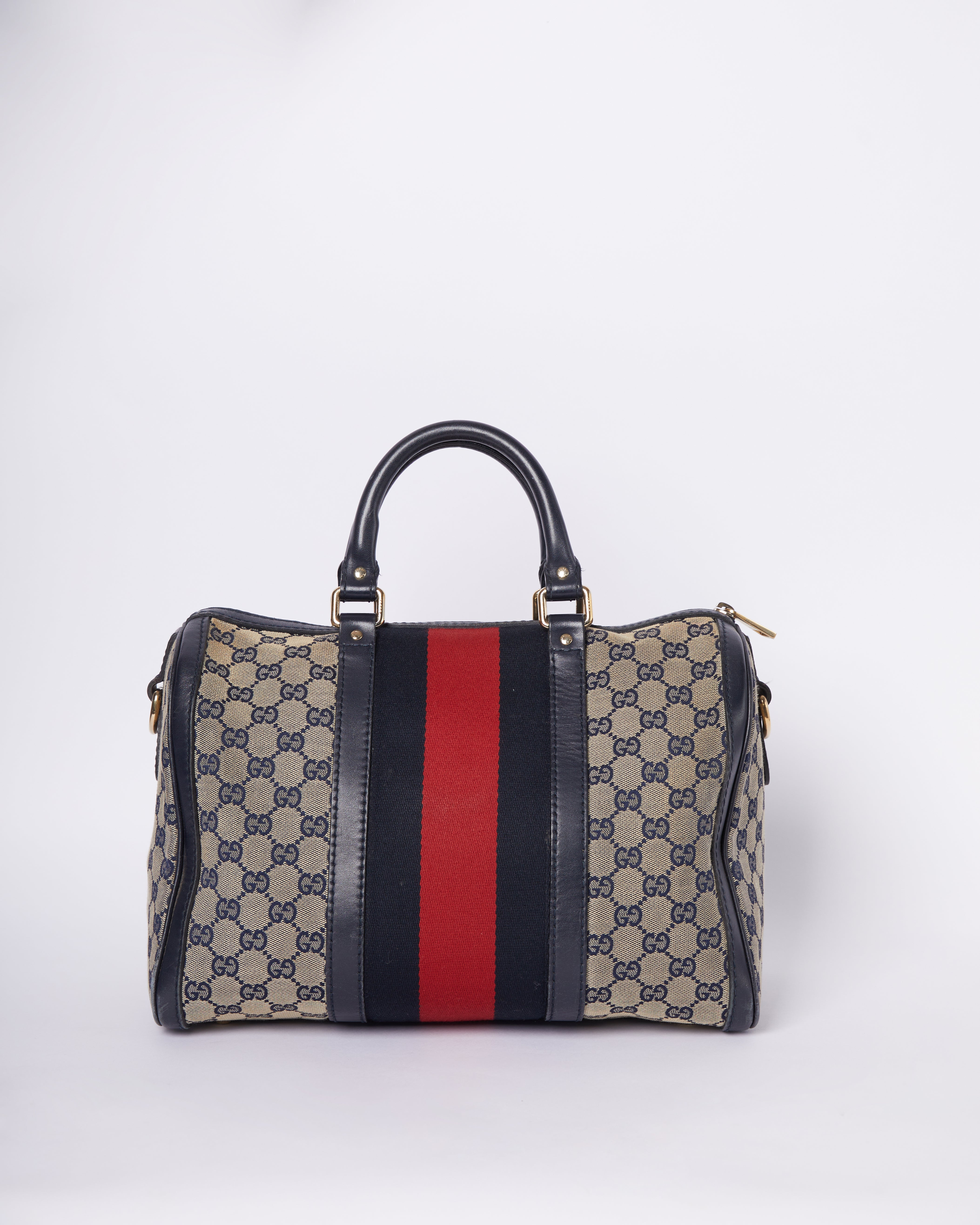 Gucci Web Monogram Duffle Bag