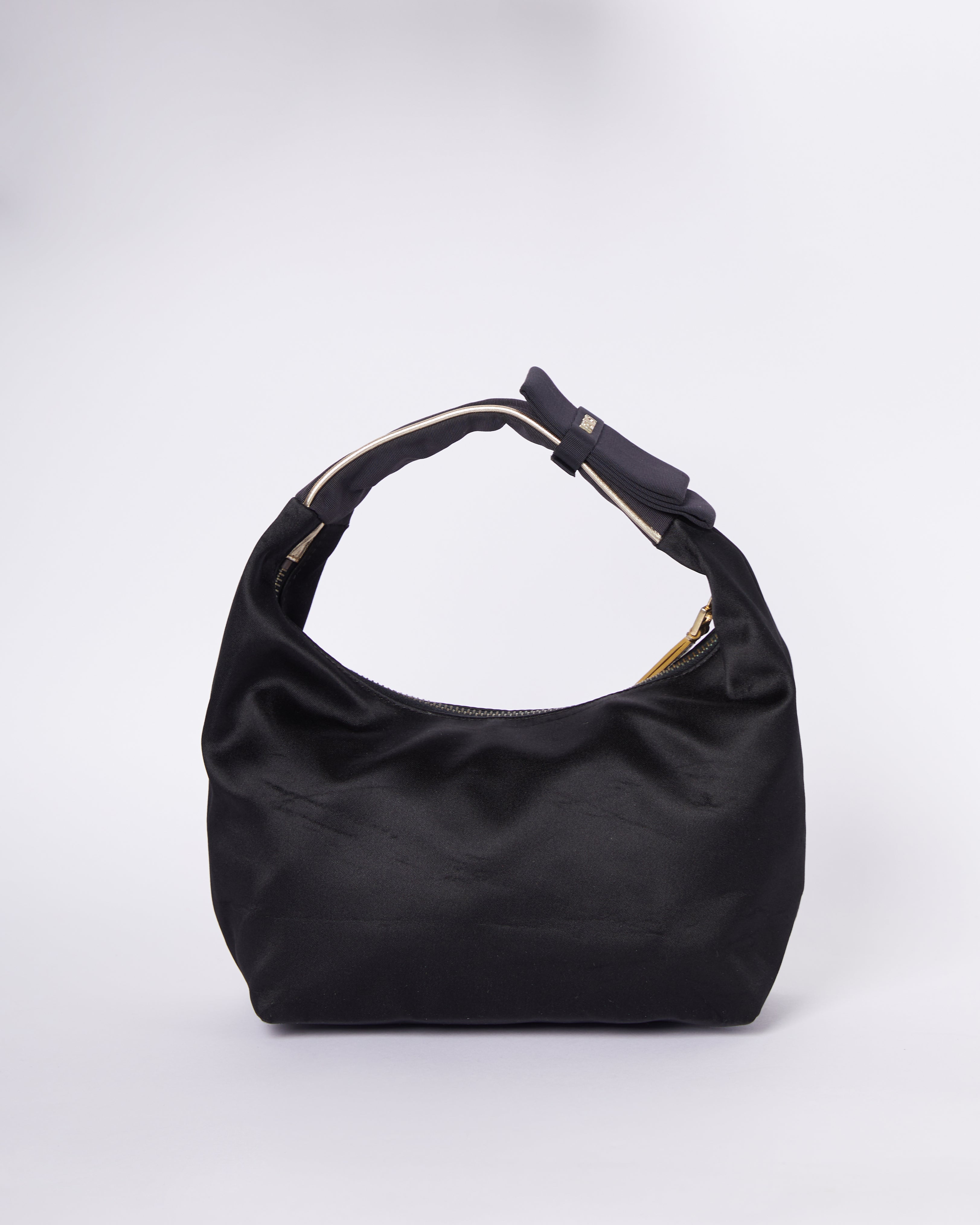 Fendi Satin Mini Hobo Bag