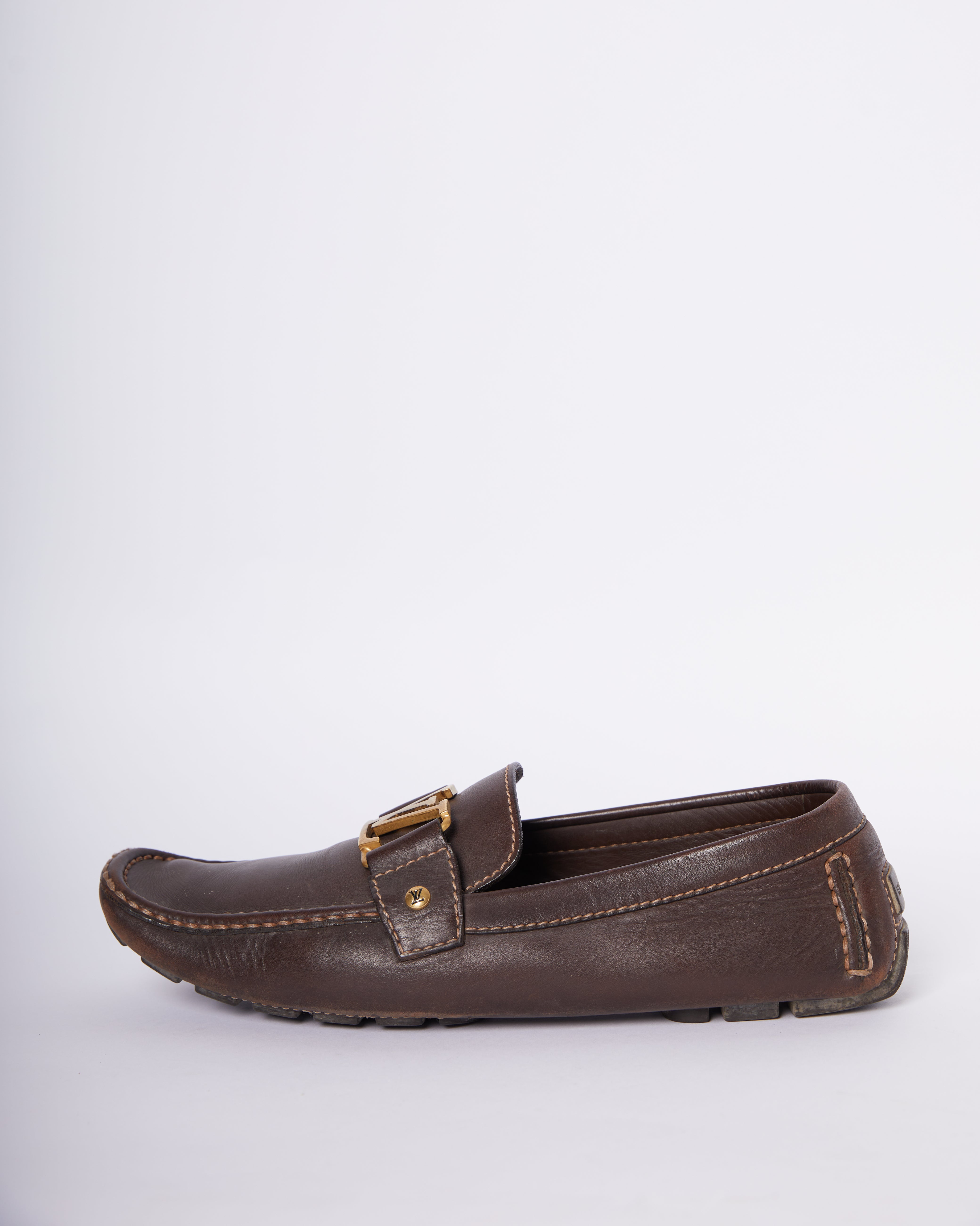 Louis Vuitton Brown Loafers