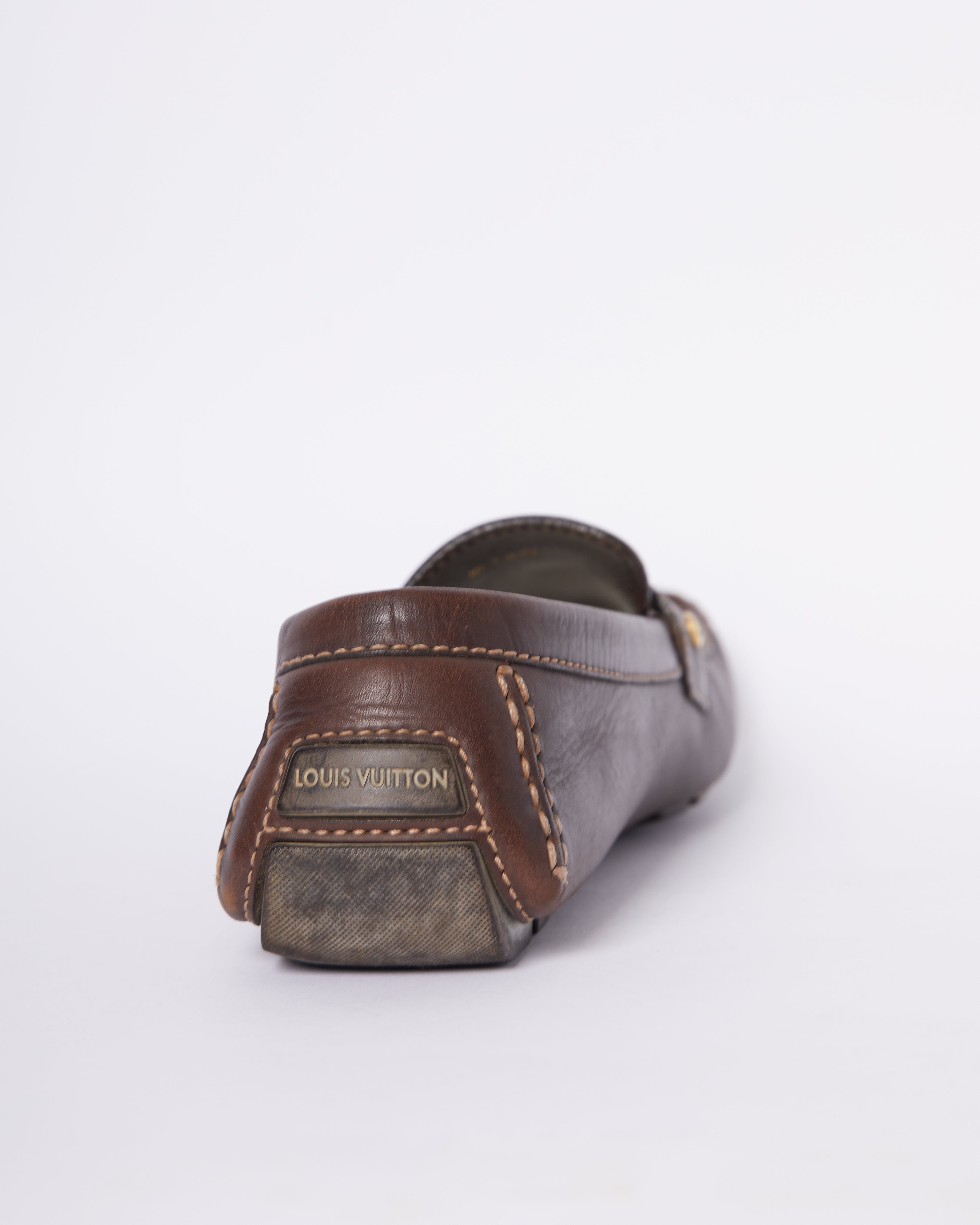 Louis Vuitton Brown Loafers