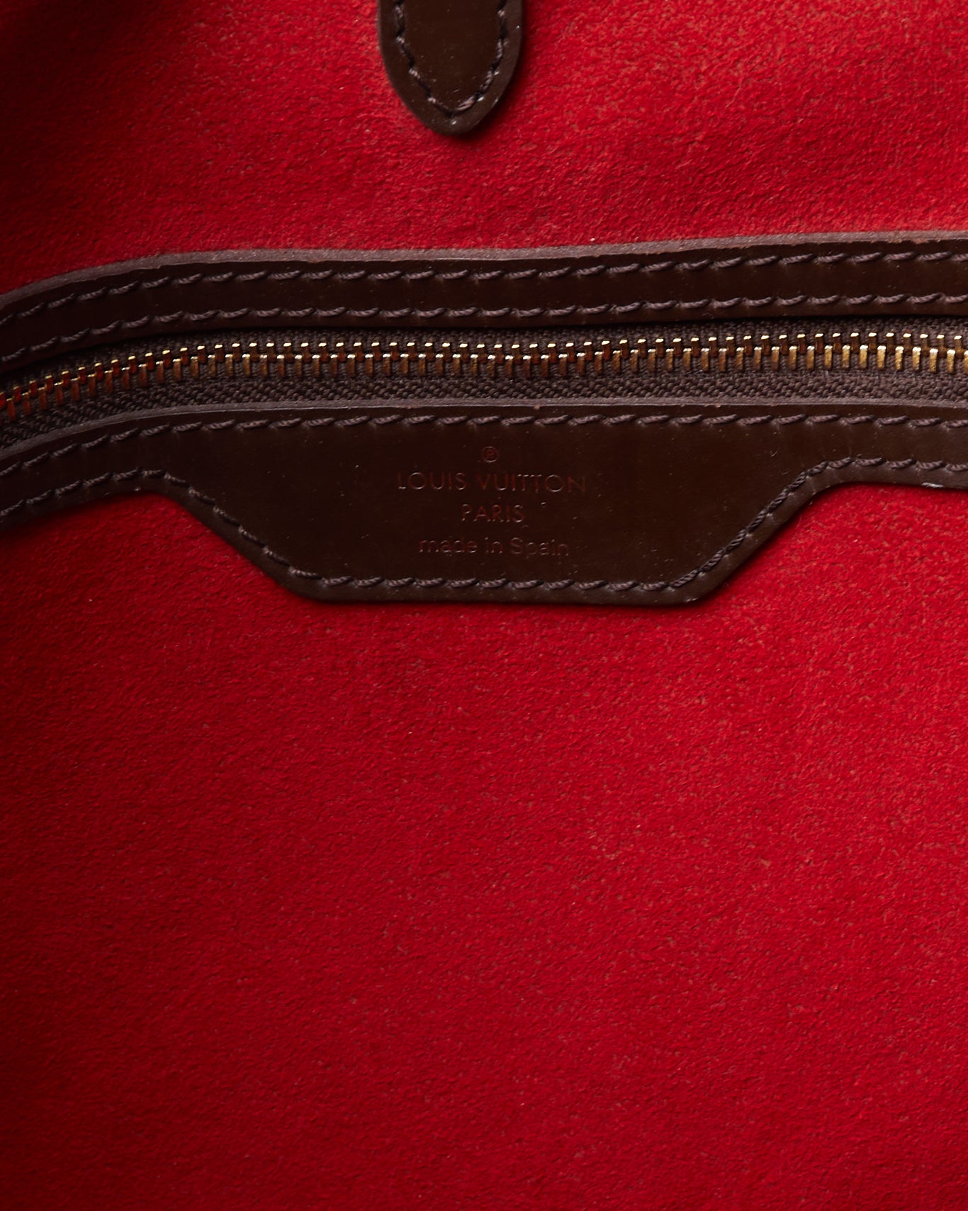 LV Damier Ebene Hampstead Tote