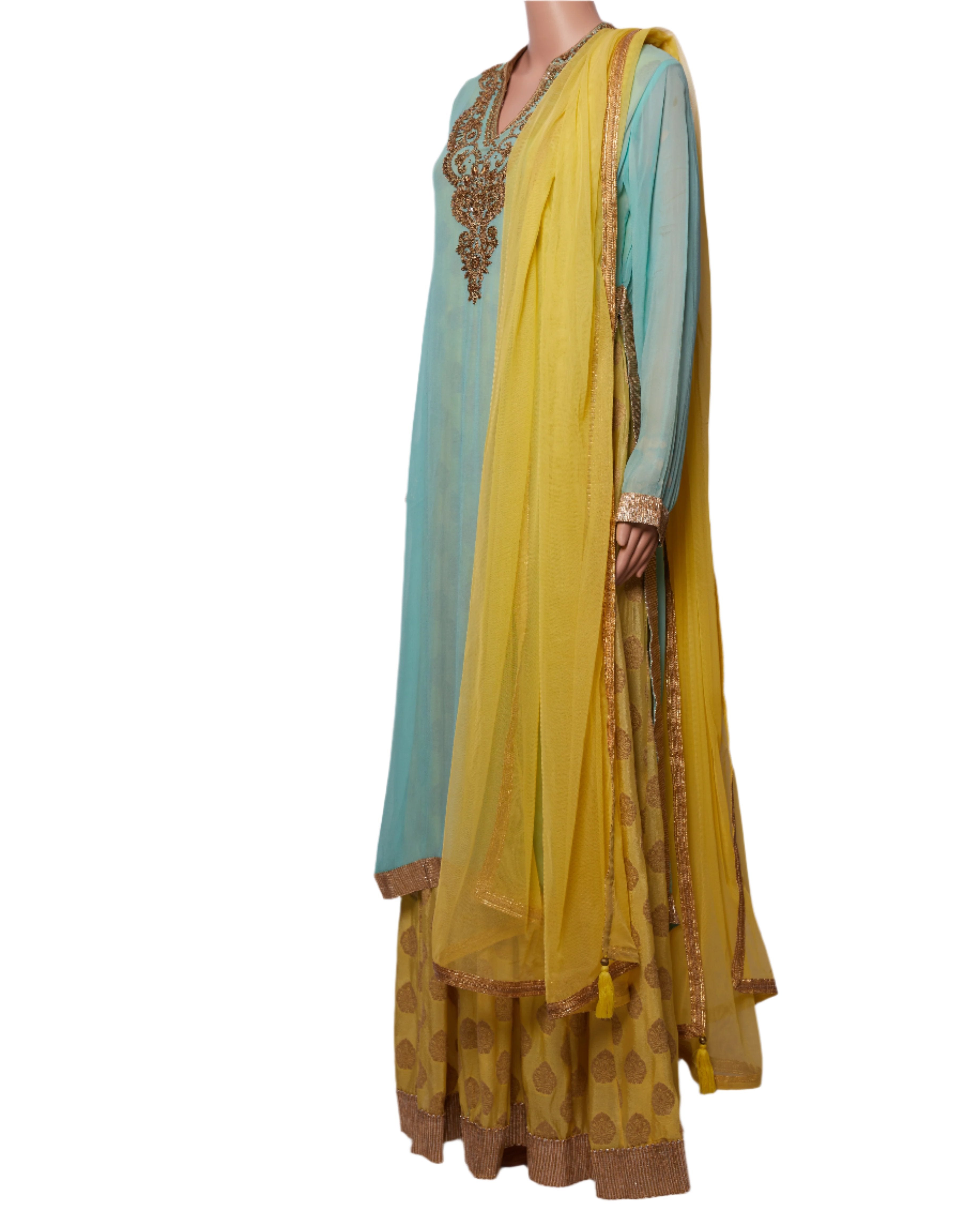 Gopi Vaid Anarkali Set ( Set of 3 )