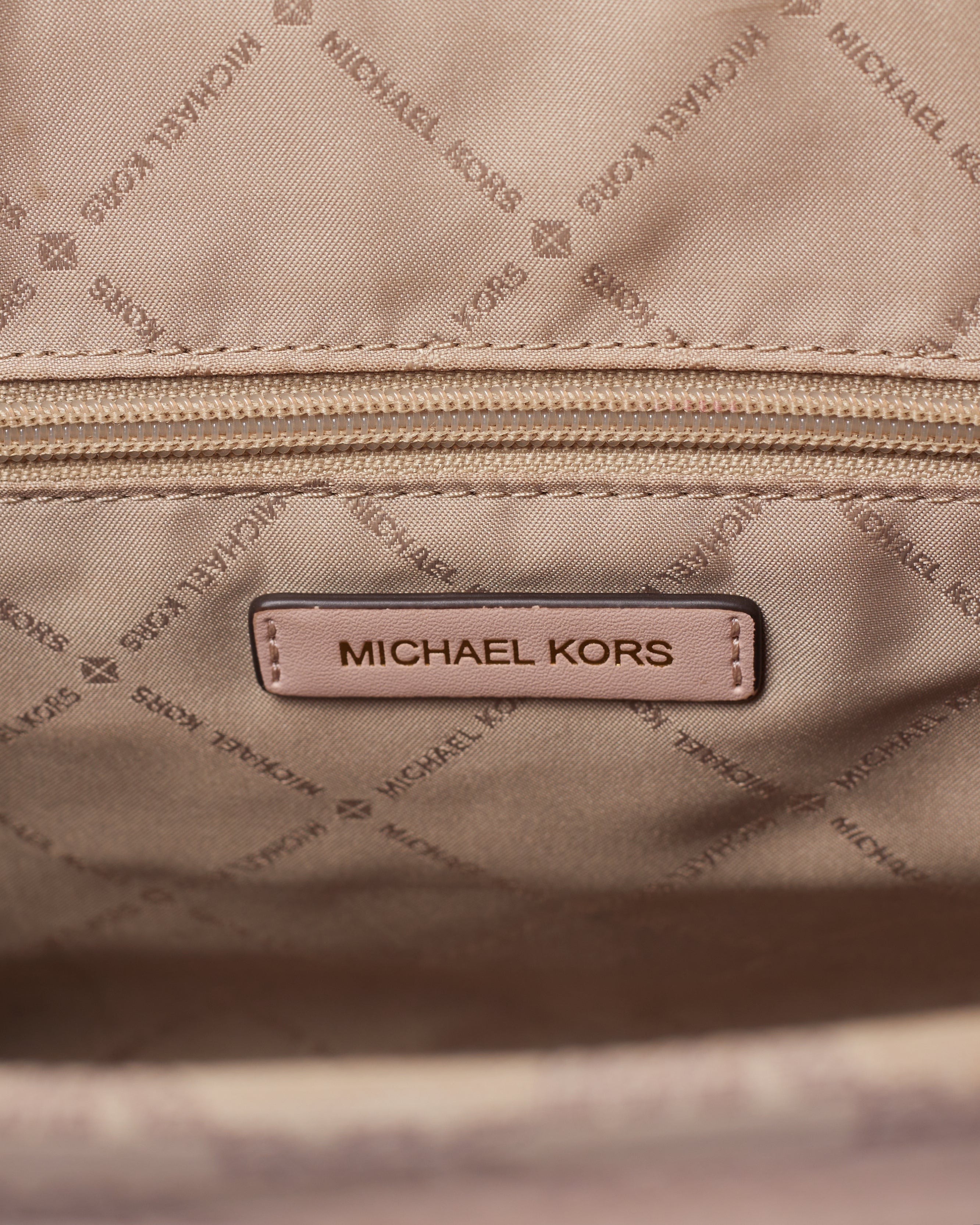 Michael kors nude pink marbella bag