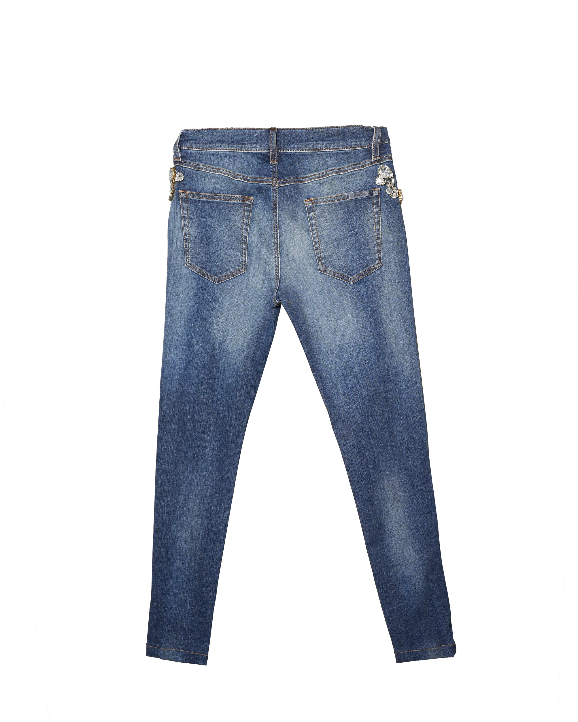 Dolce & Gabbana Bejeweled Jeans