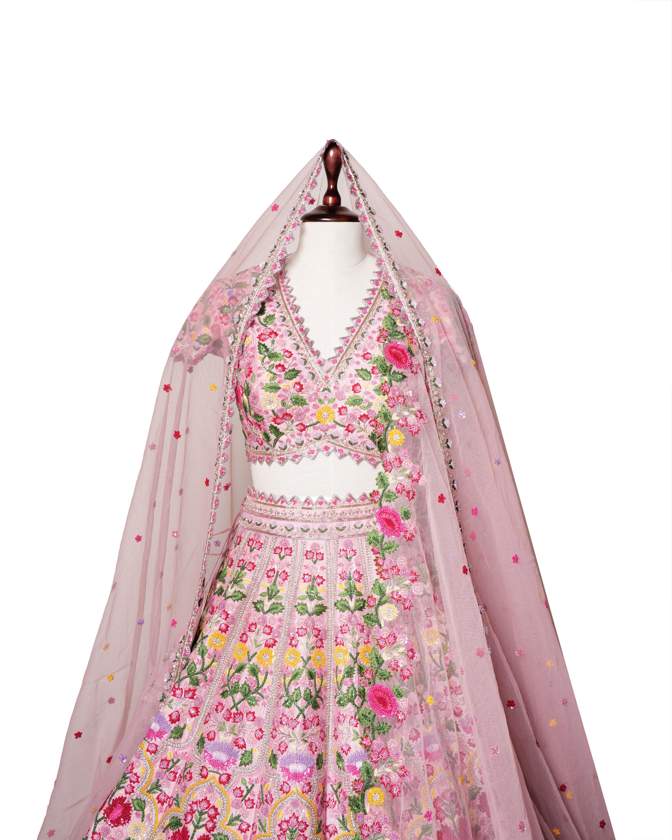 *New* Anushree Reddy Bageecha Lehenga Set