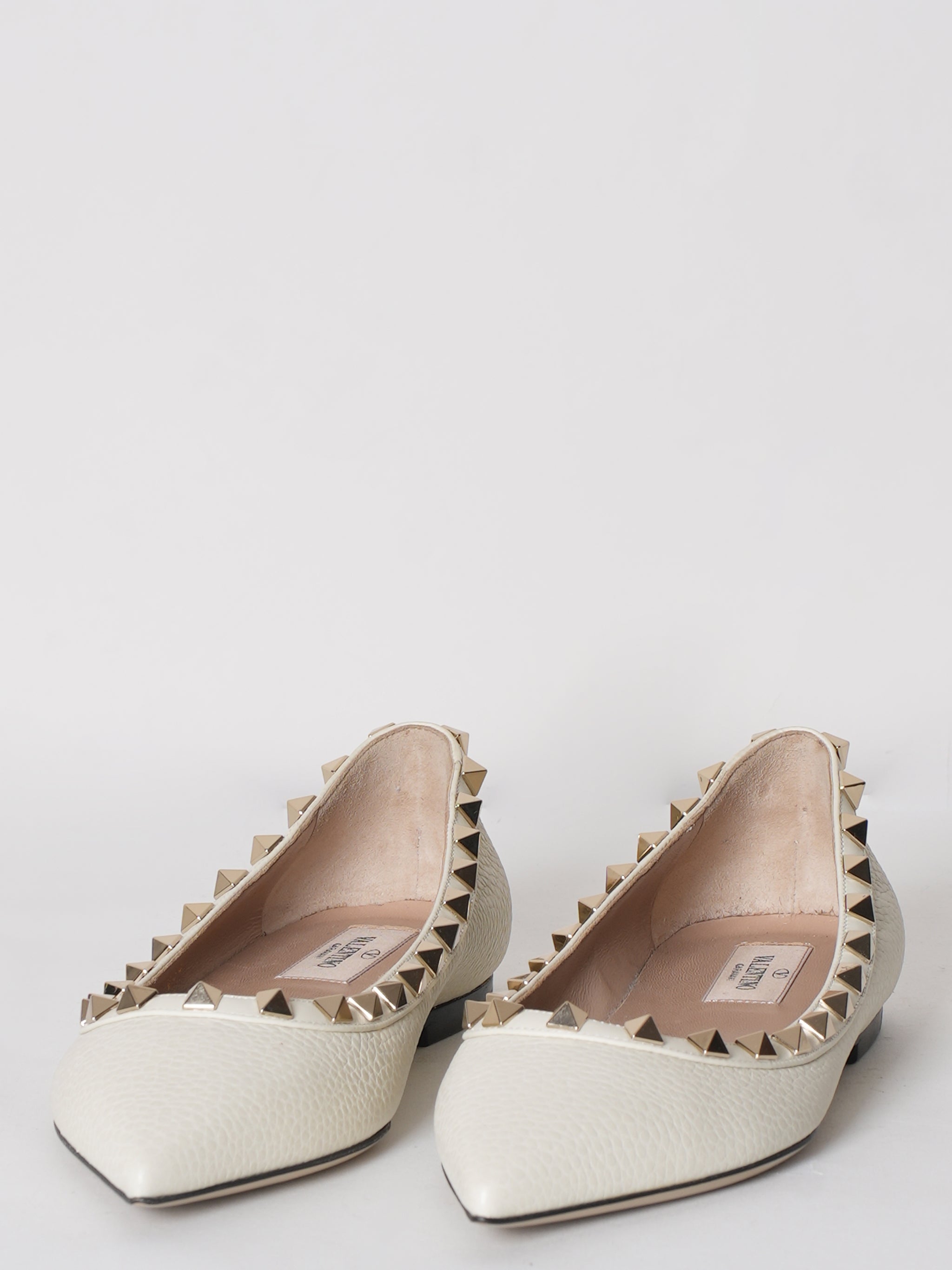 New Valentino Studded Balerina