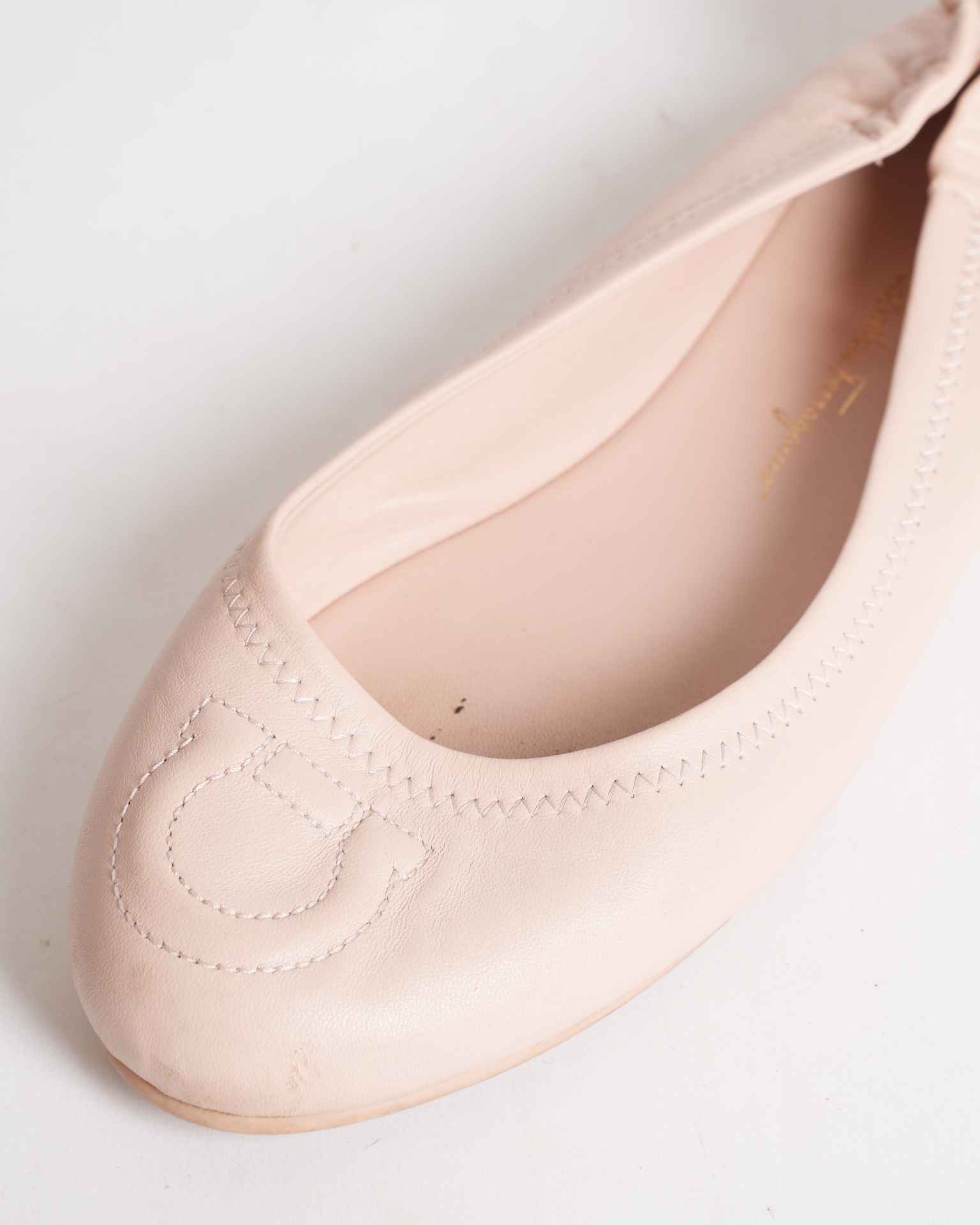 Salvatore Ferragamo ballet flats in pink