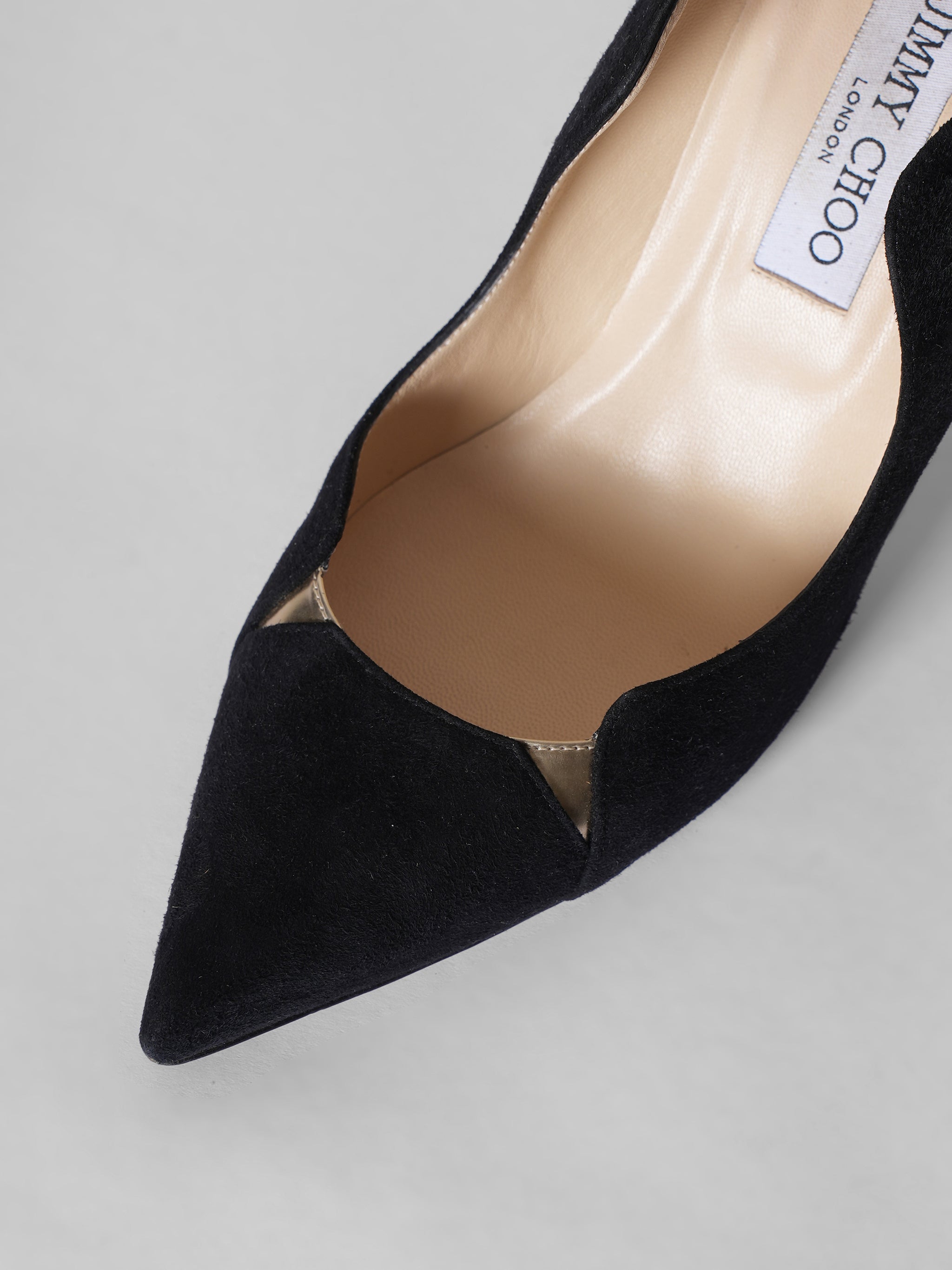 Jimmy Choo Suede Pointed Toe Stiletto
