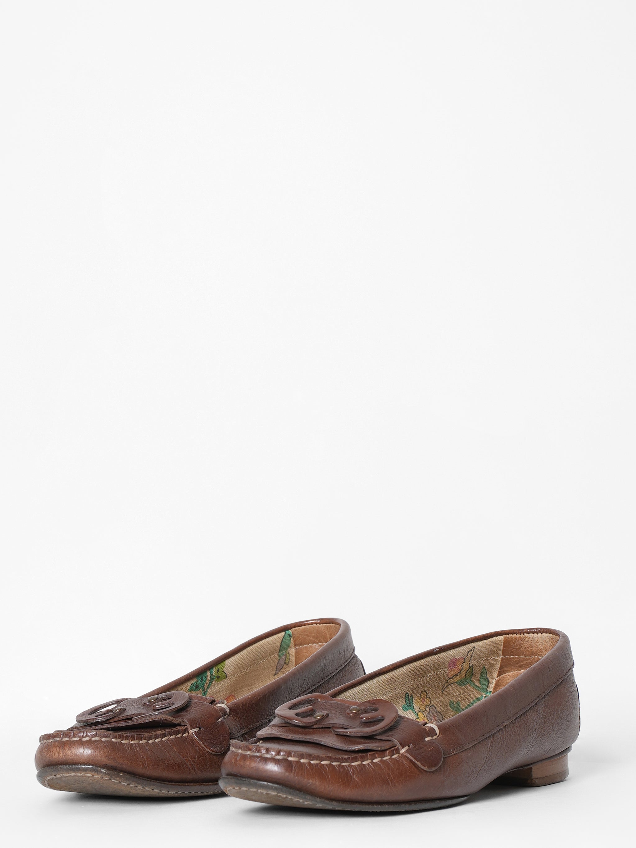 Escada Sports Womens Brown Loafers