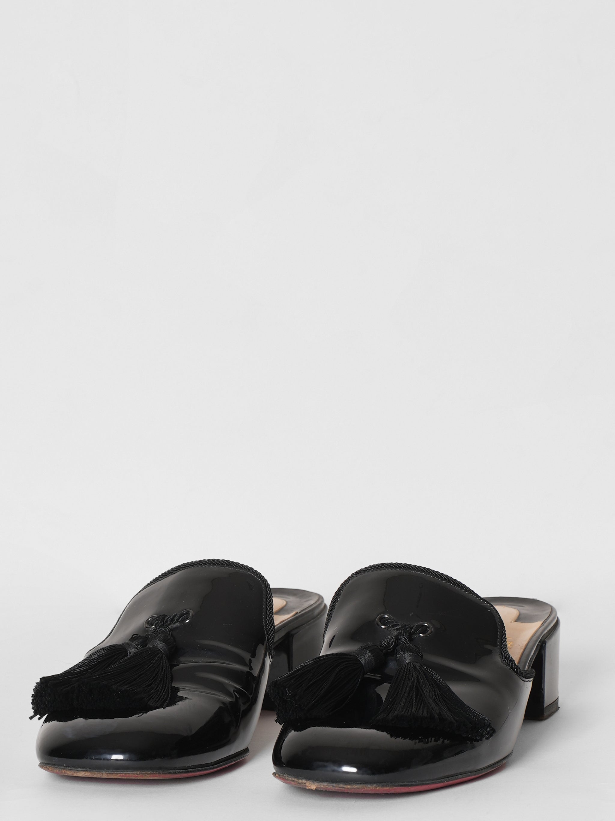 Christian Louboutin Barry Dandelion Patent Leather Shoes