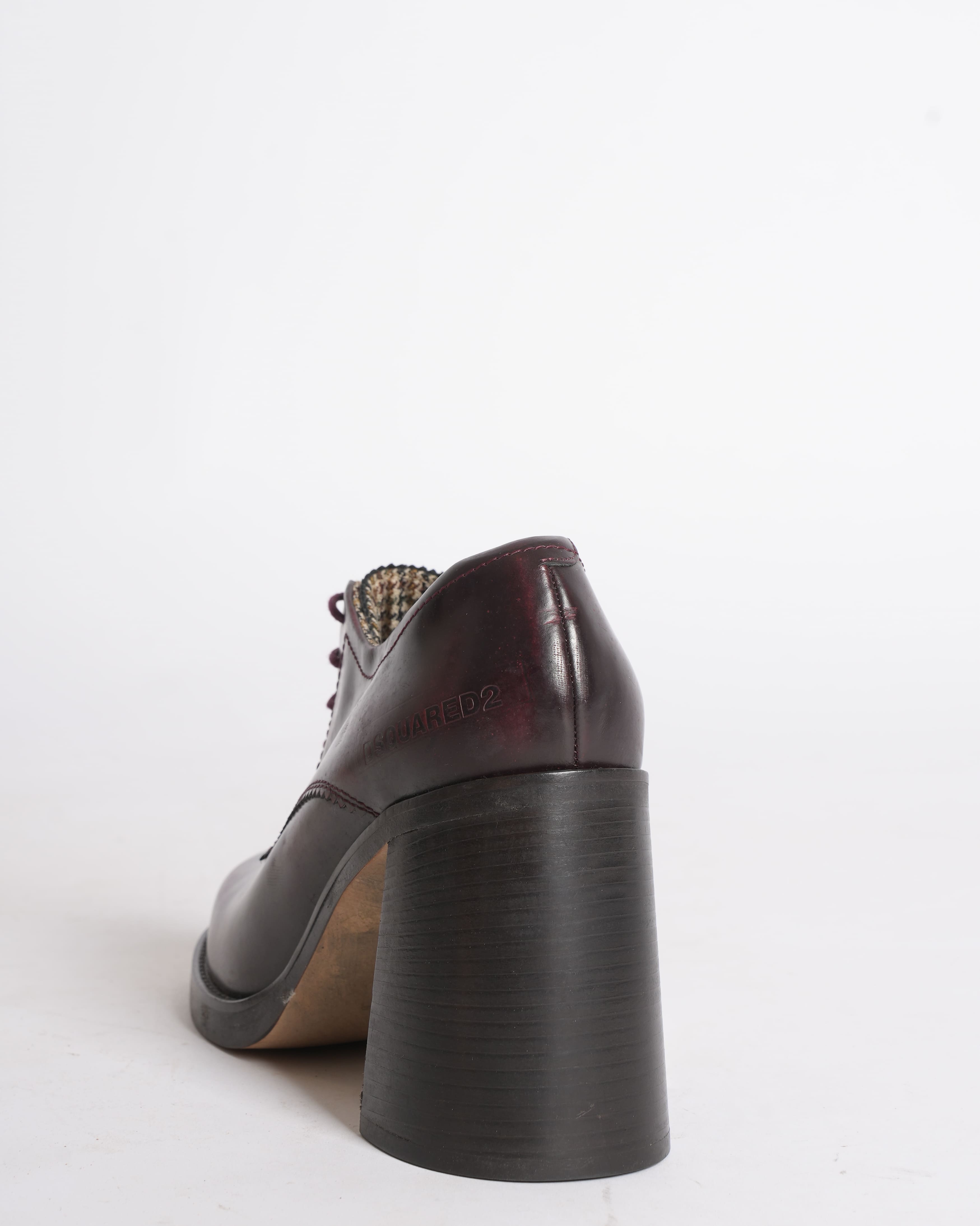 Dsquared2 Women's Boots In Maroon