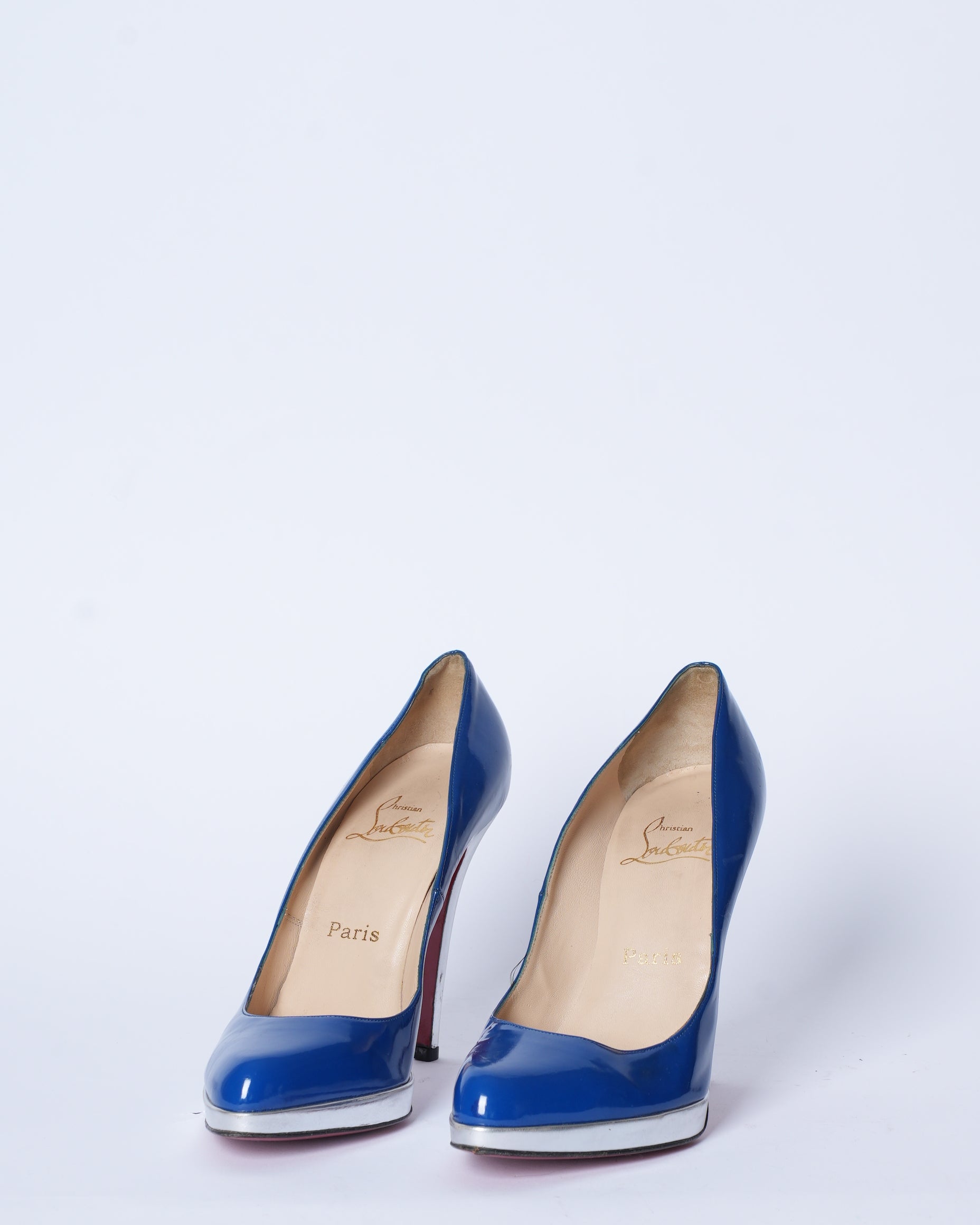 Christian Louboutin Blue Heels