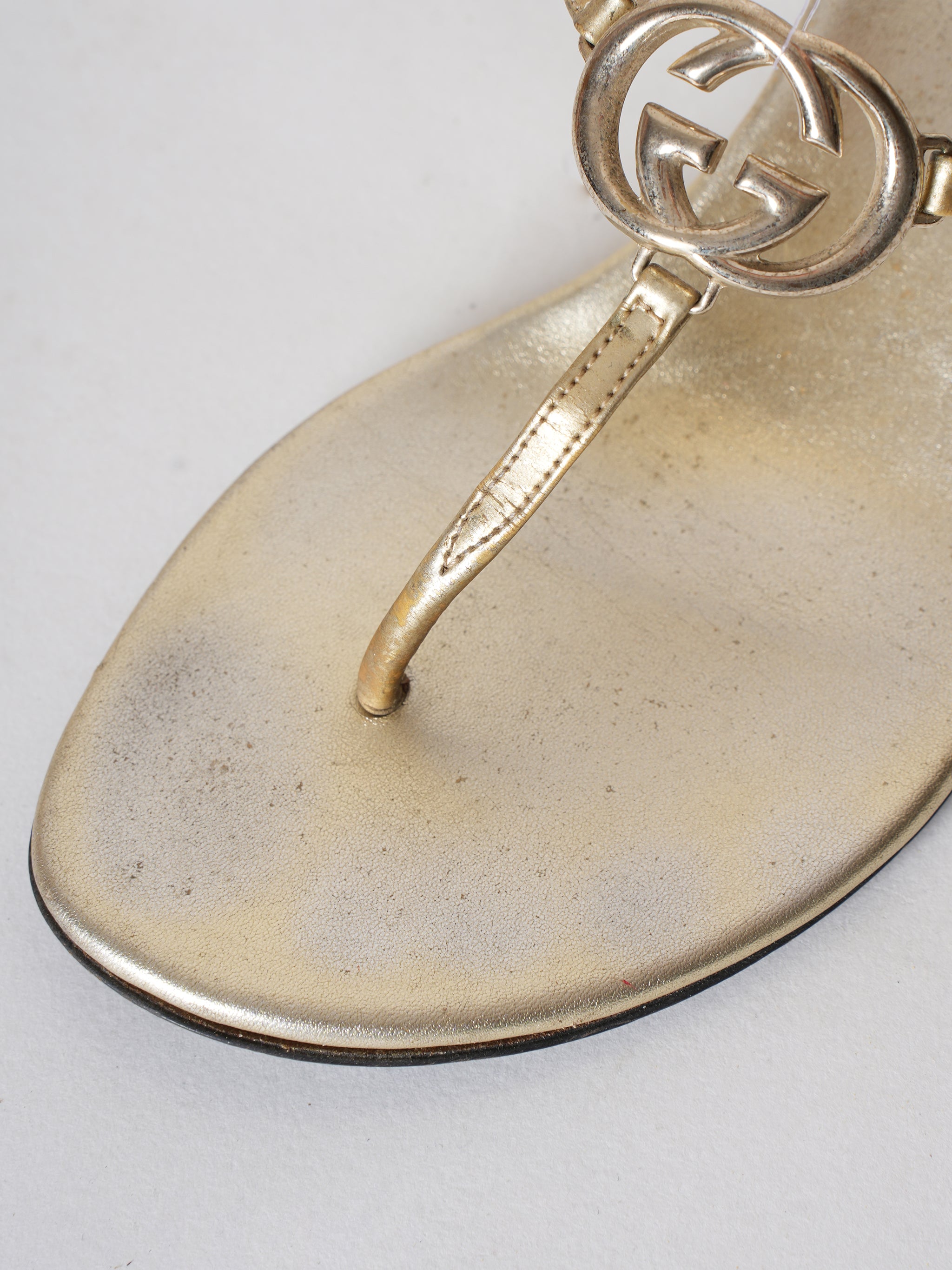 Gucci Golden Sandals