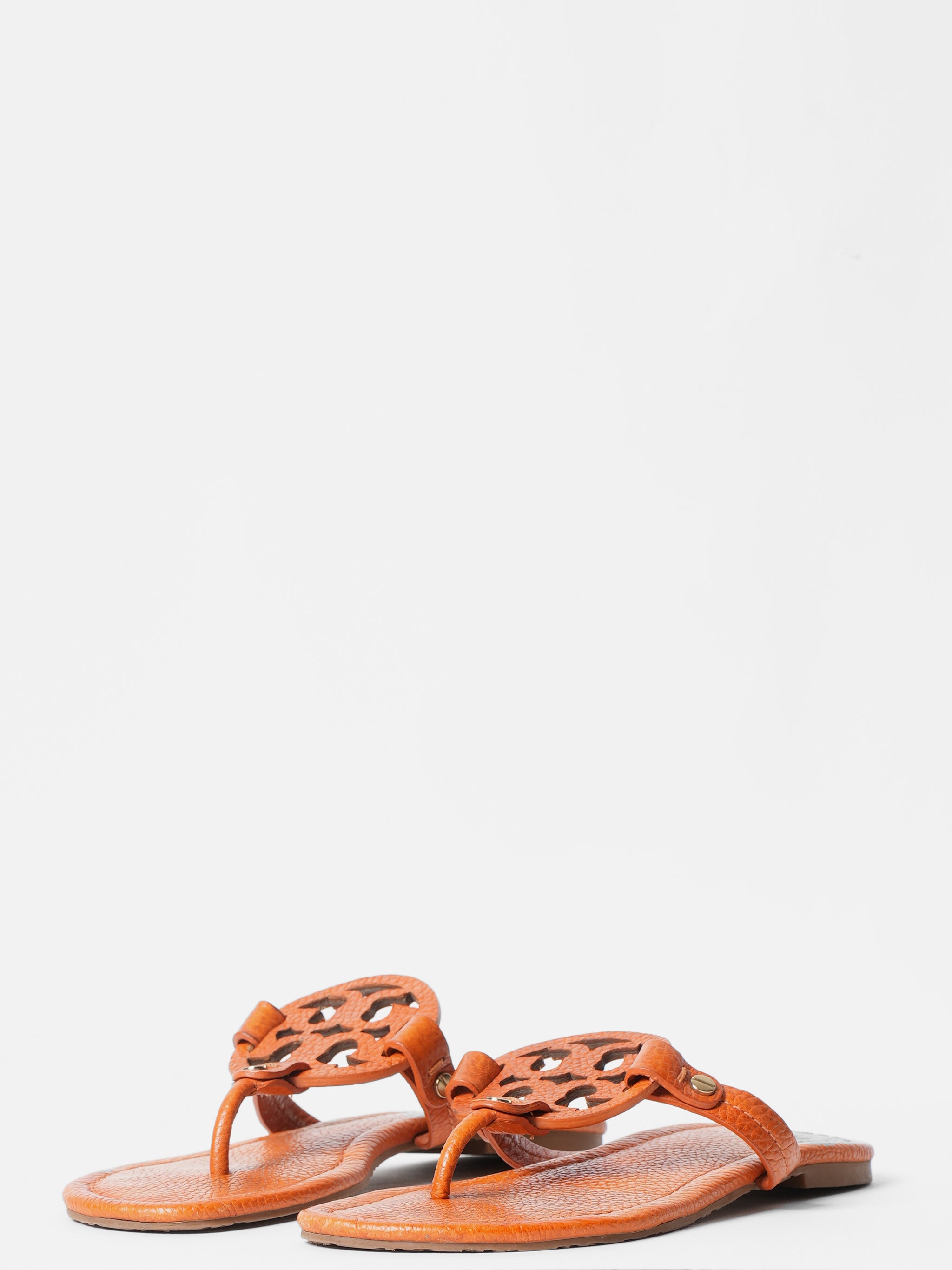 Tory Burch Orange Sandals