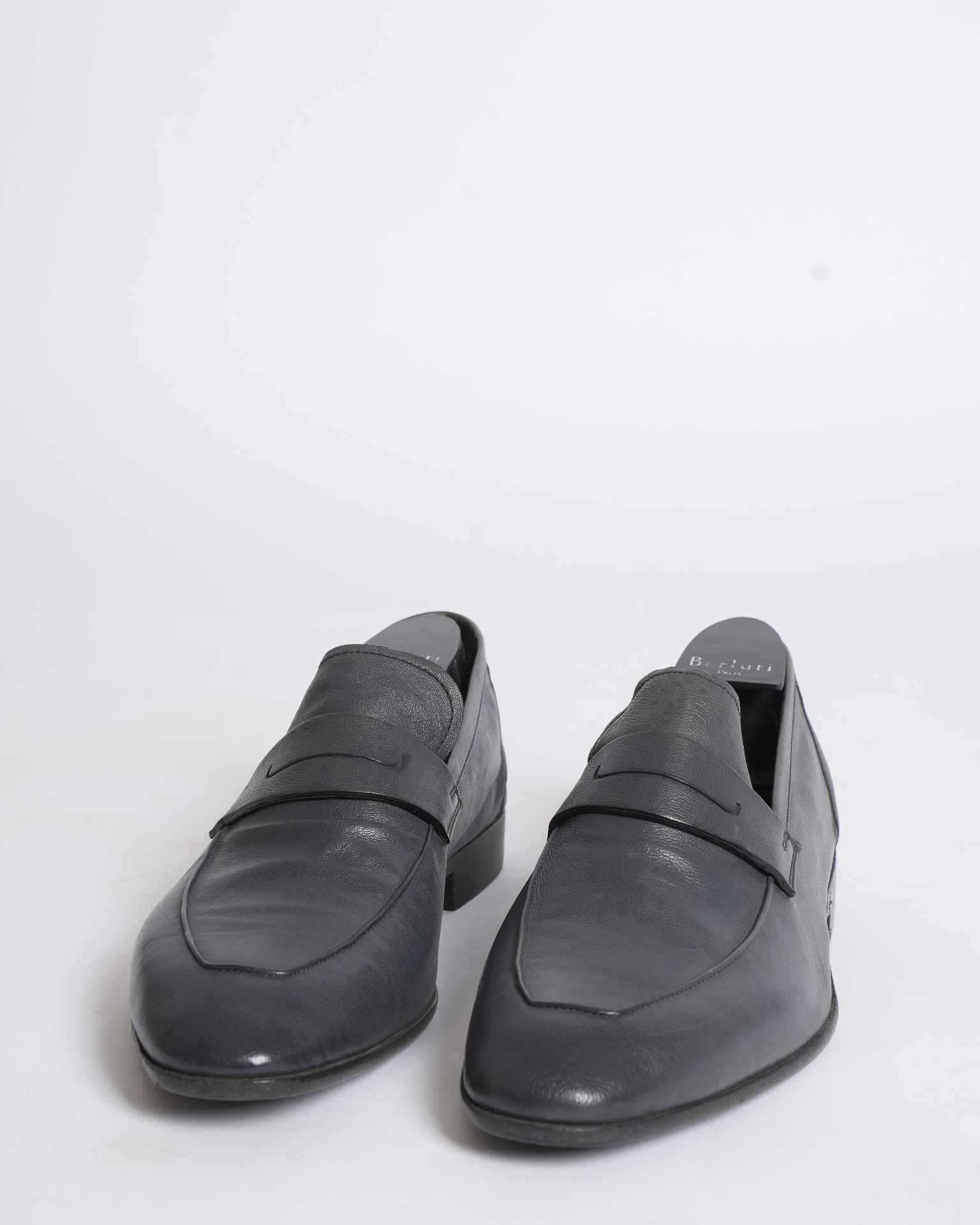 Berluti Men's Slip In Shoes In Black