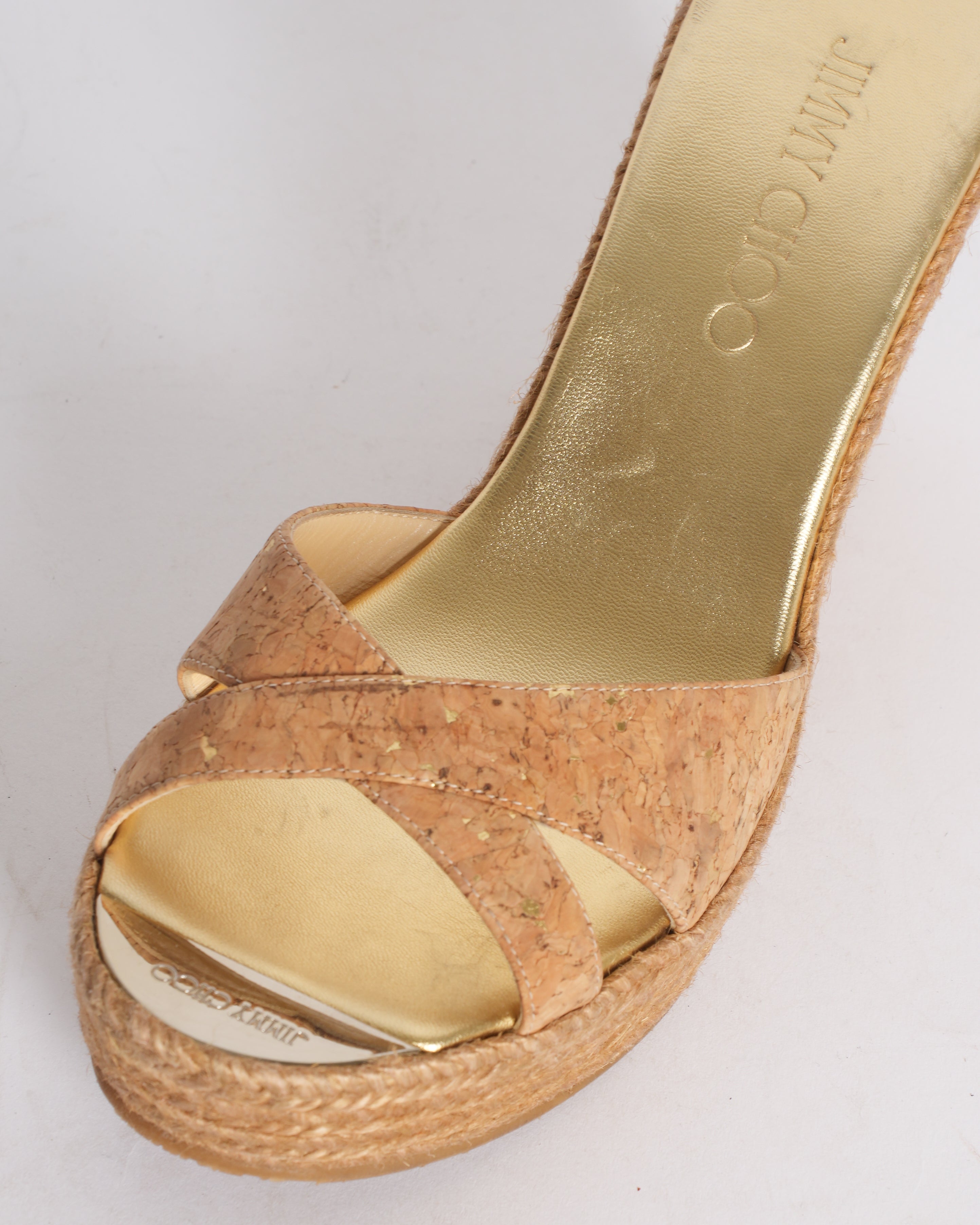 Jimmy Choo Cork Wedges