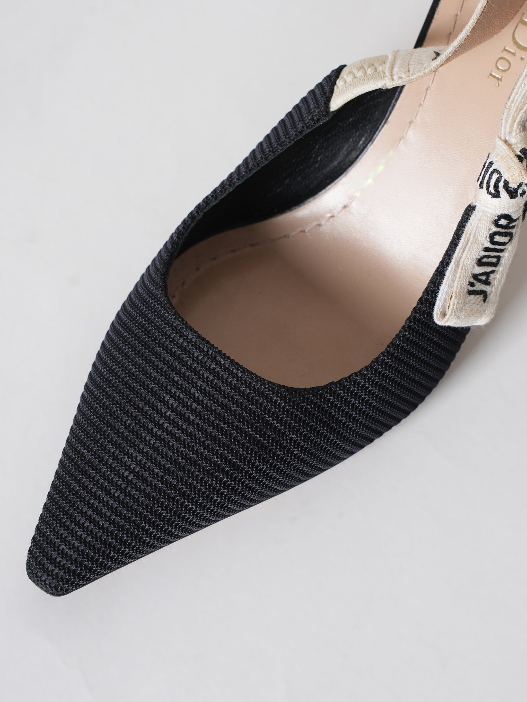 Dior Jadior Black Sling Back Pump