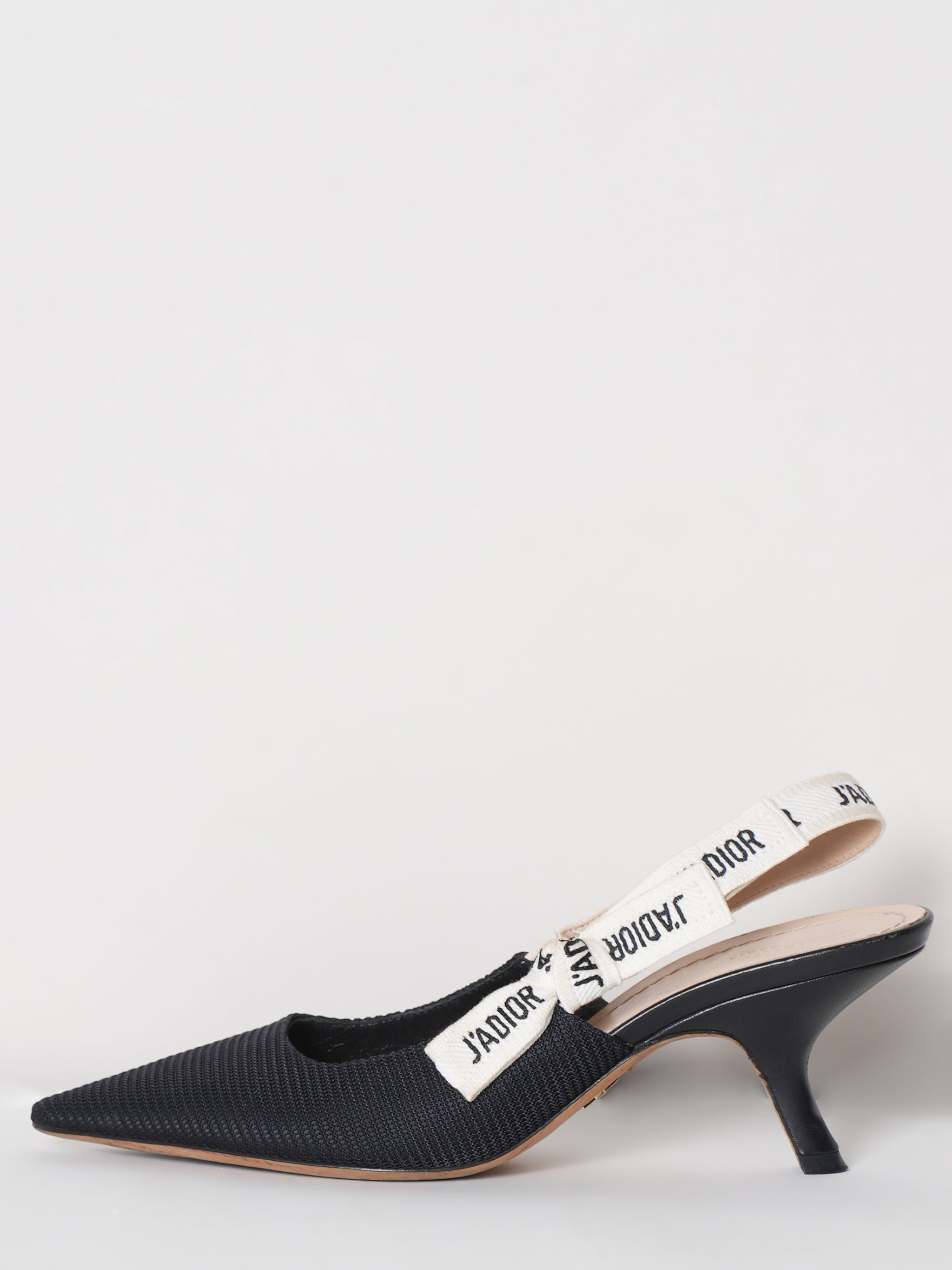 Dior Jadior Black Sling Back Pump