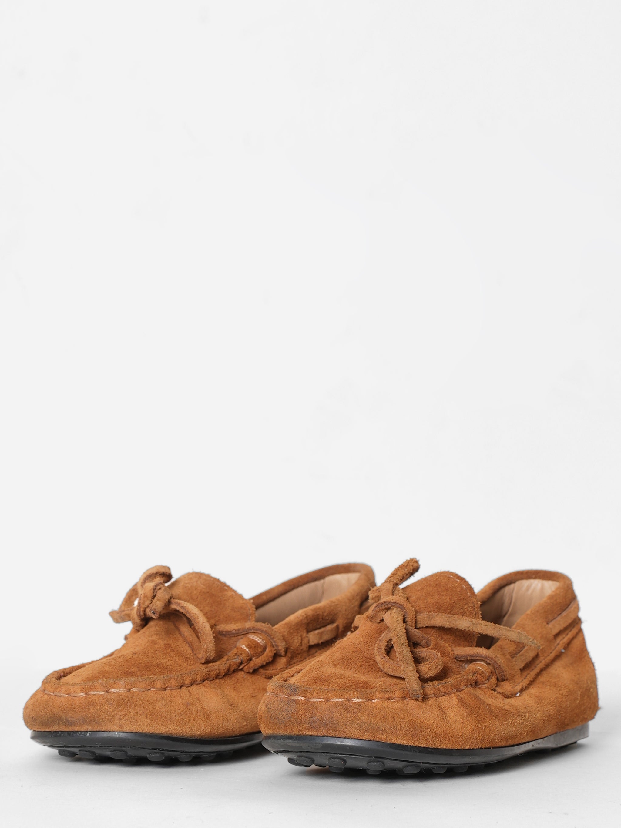 Tod's Brown Leather Loafers